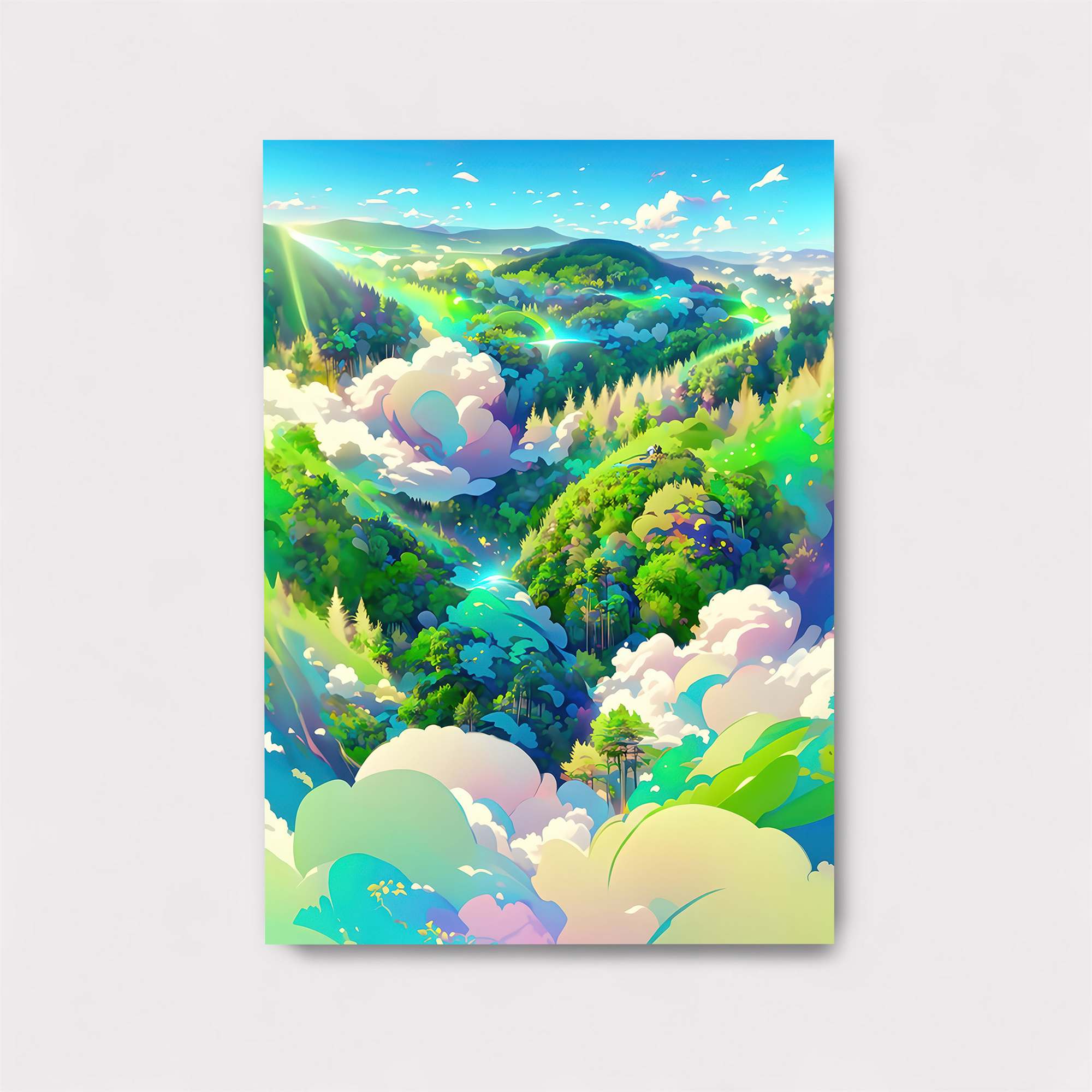 Verdant Serenity Safe Wall Magnetic / M