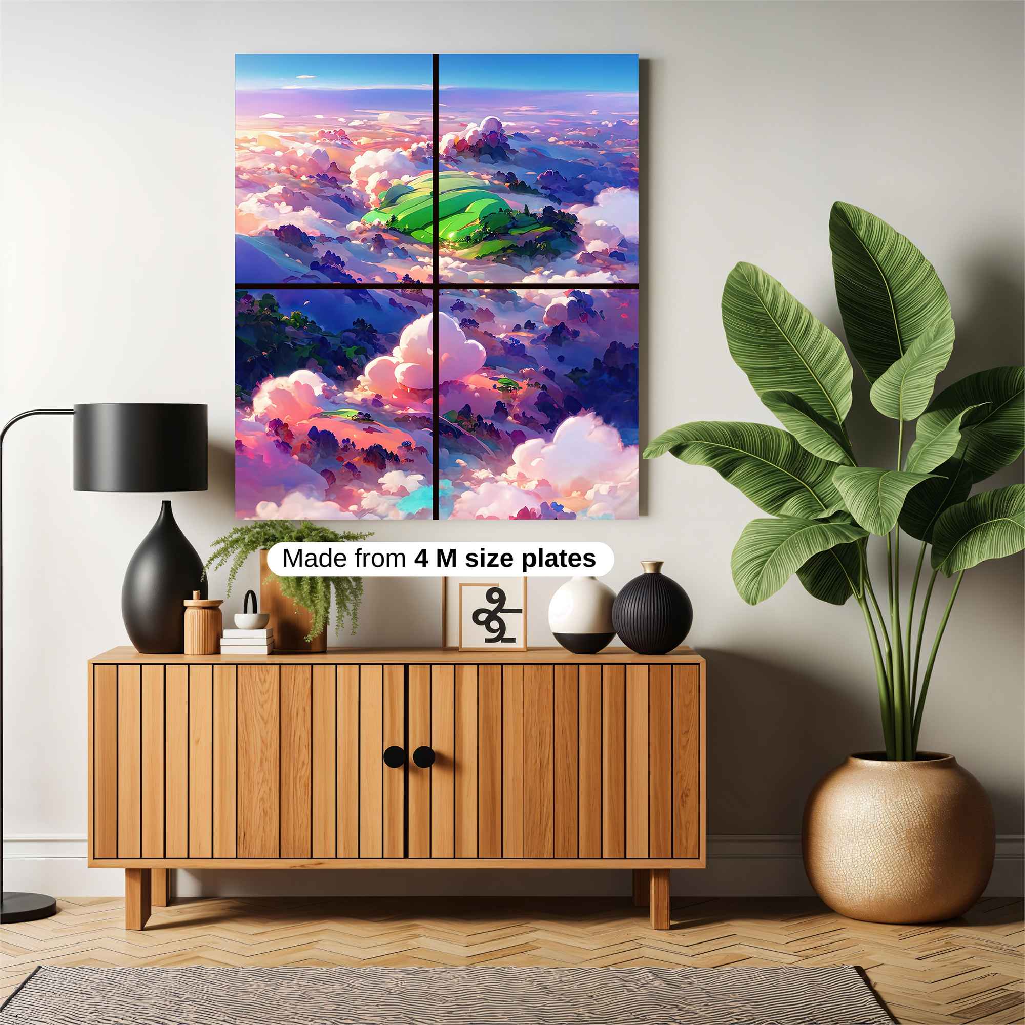 Cloudscape Dream Safe Wall Magnetic / M