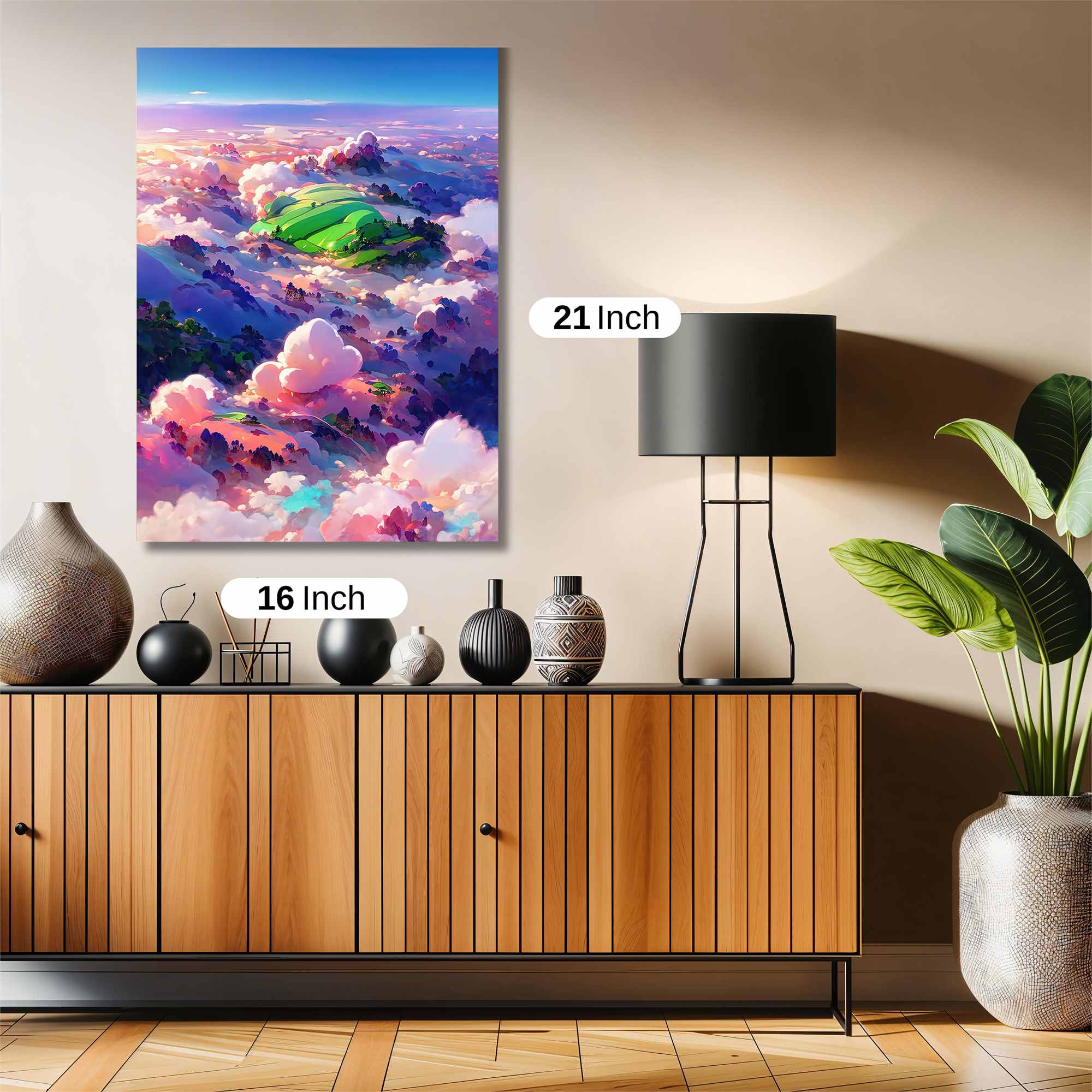 Cloudscape Dream Safe Wall Magnetic / M
