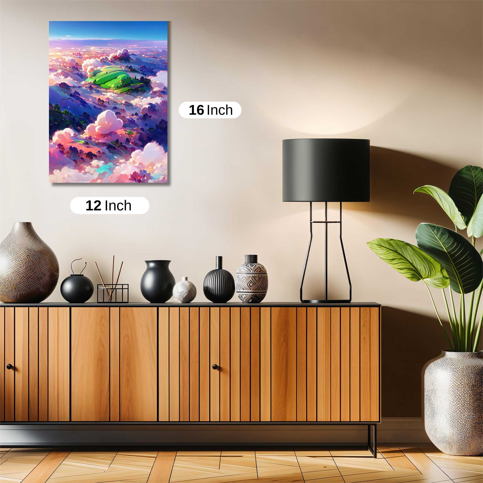 Cloudscape Dream Safe Wall Magnetic / M