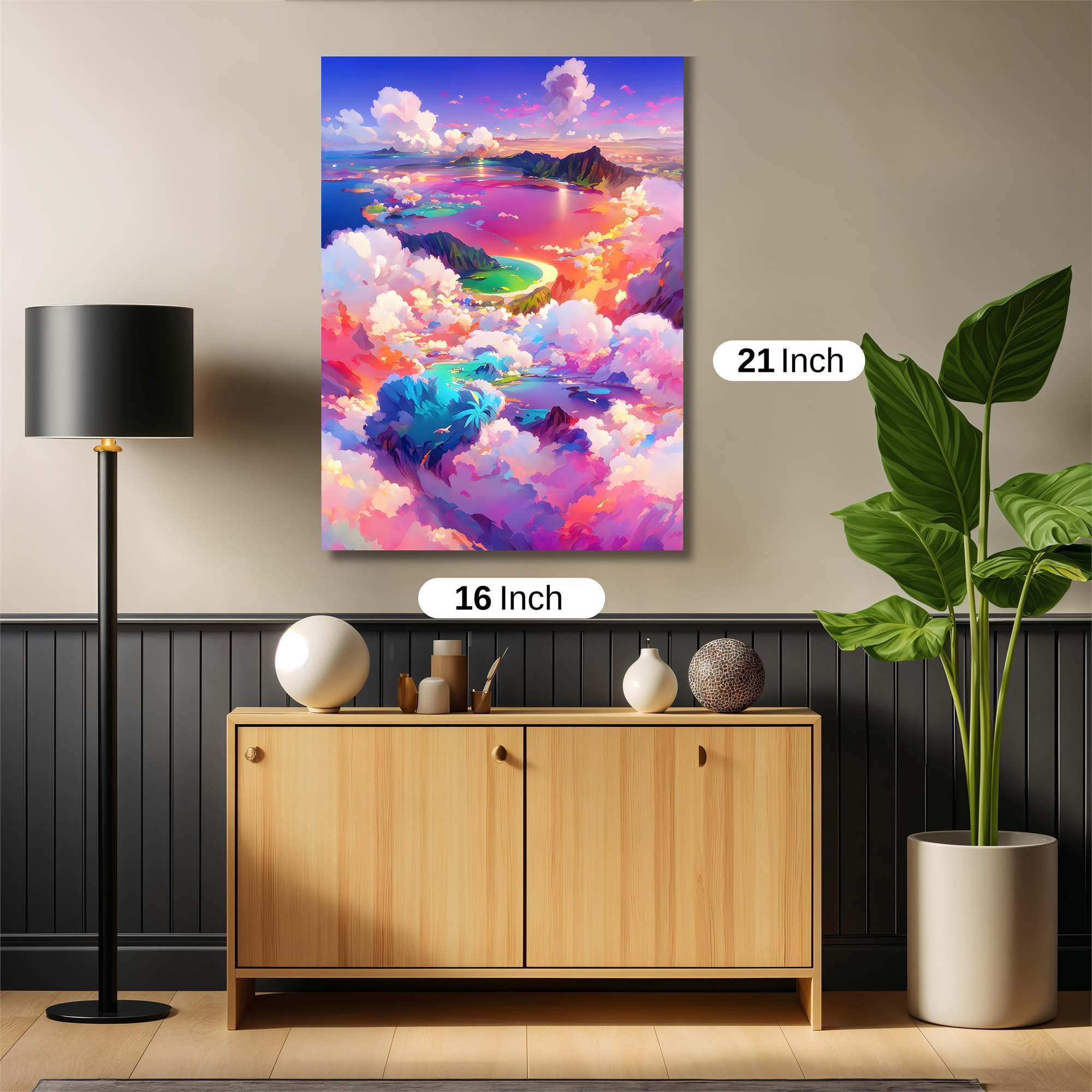 Island Dreamscape Safe Wall Magnetic / M