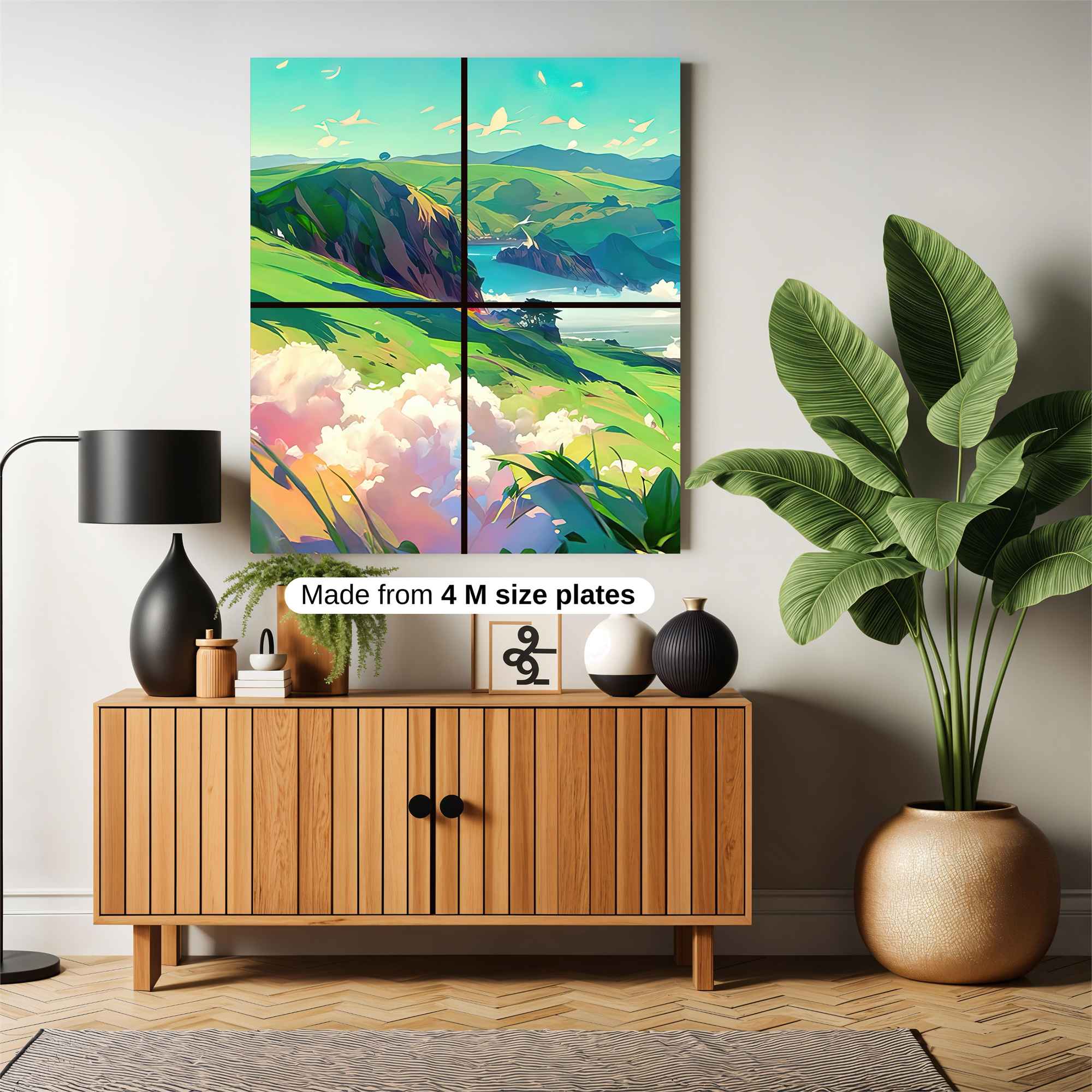 Verdant Serenity Safe Wall Magnetic / M