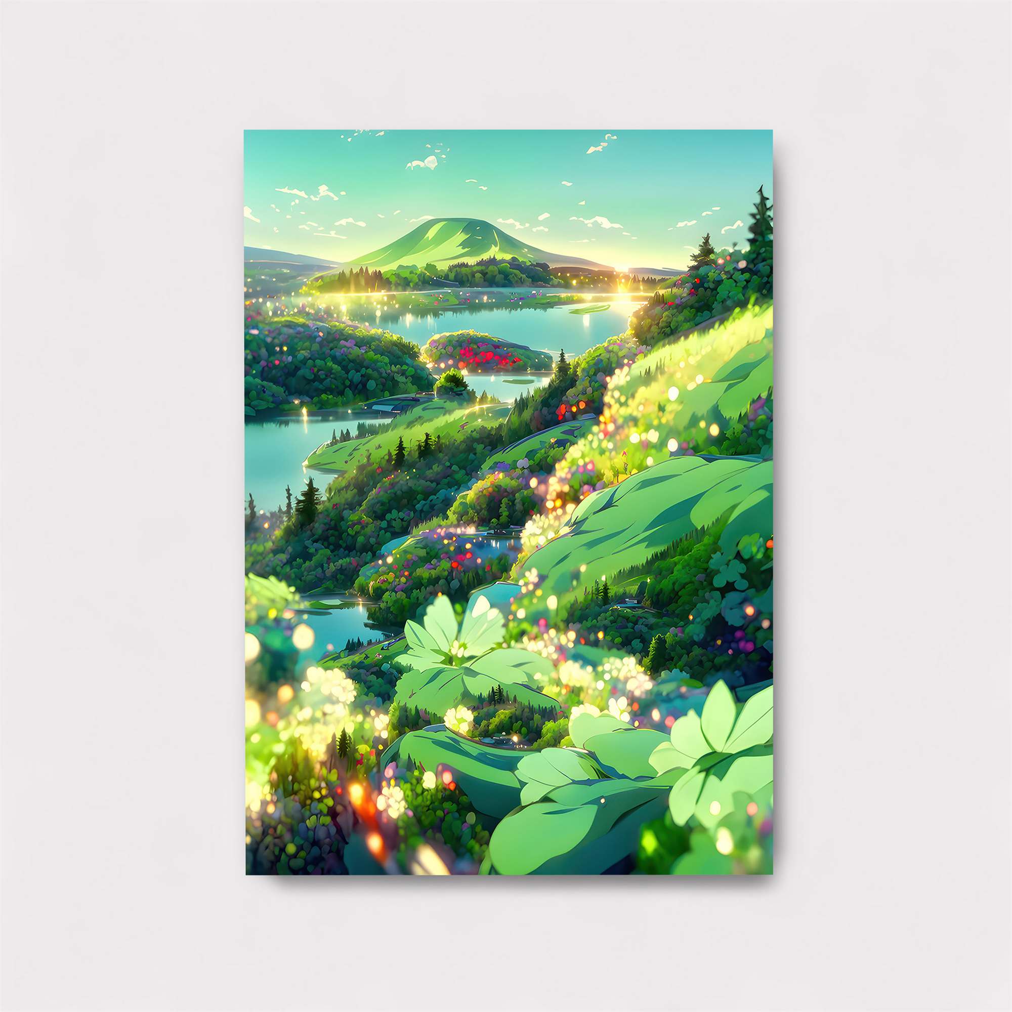 Miyazakian Dreamscape Safe Wall Magnetic / M