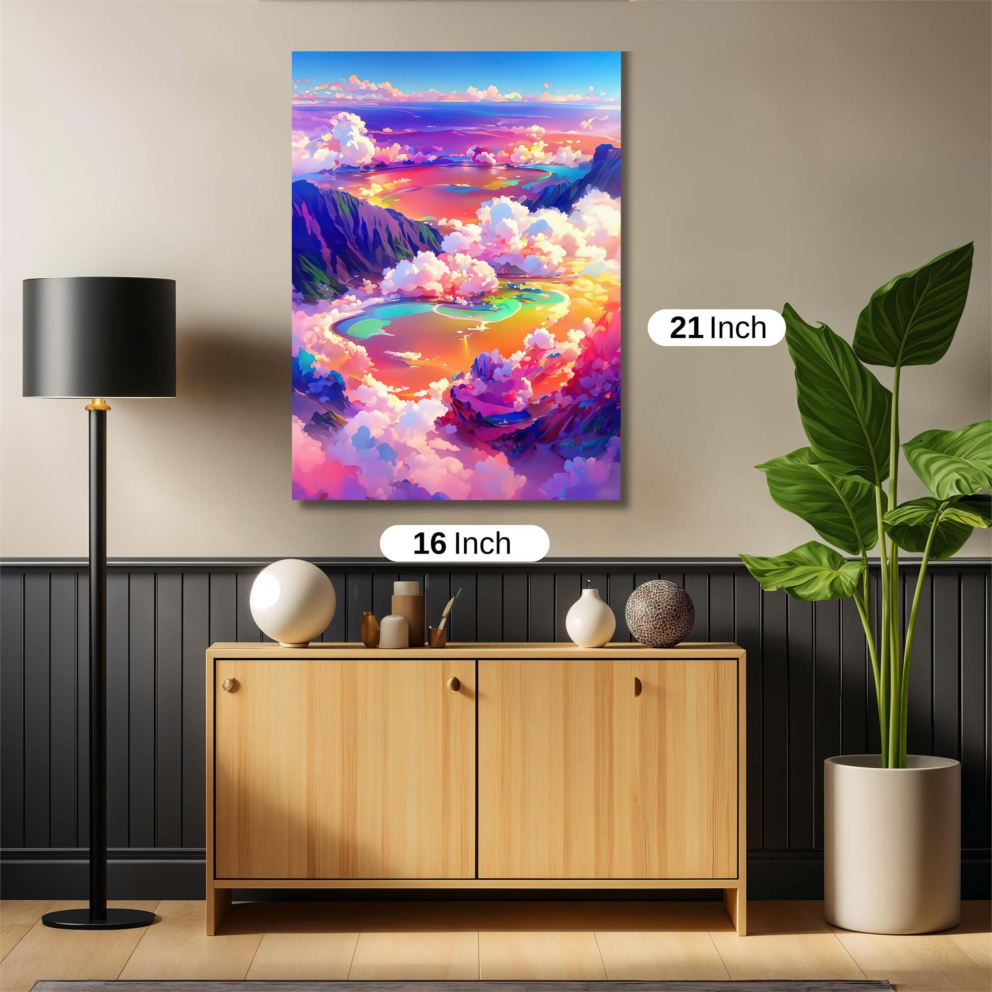 Dreamscape Serenity Safe Wall Magnetic / M