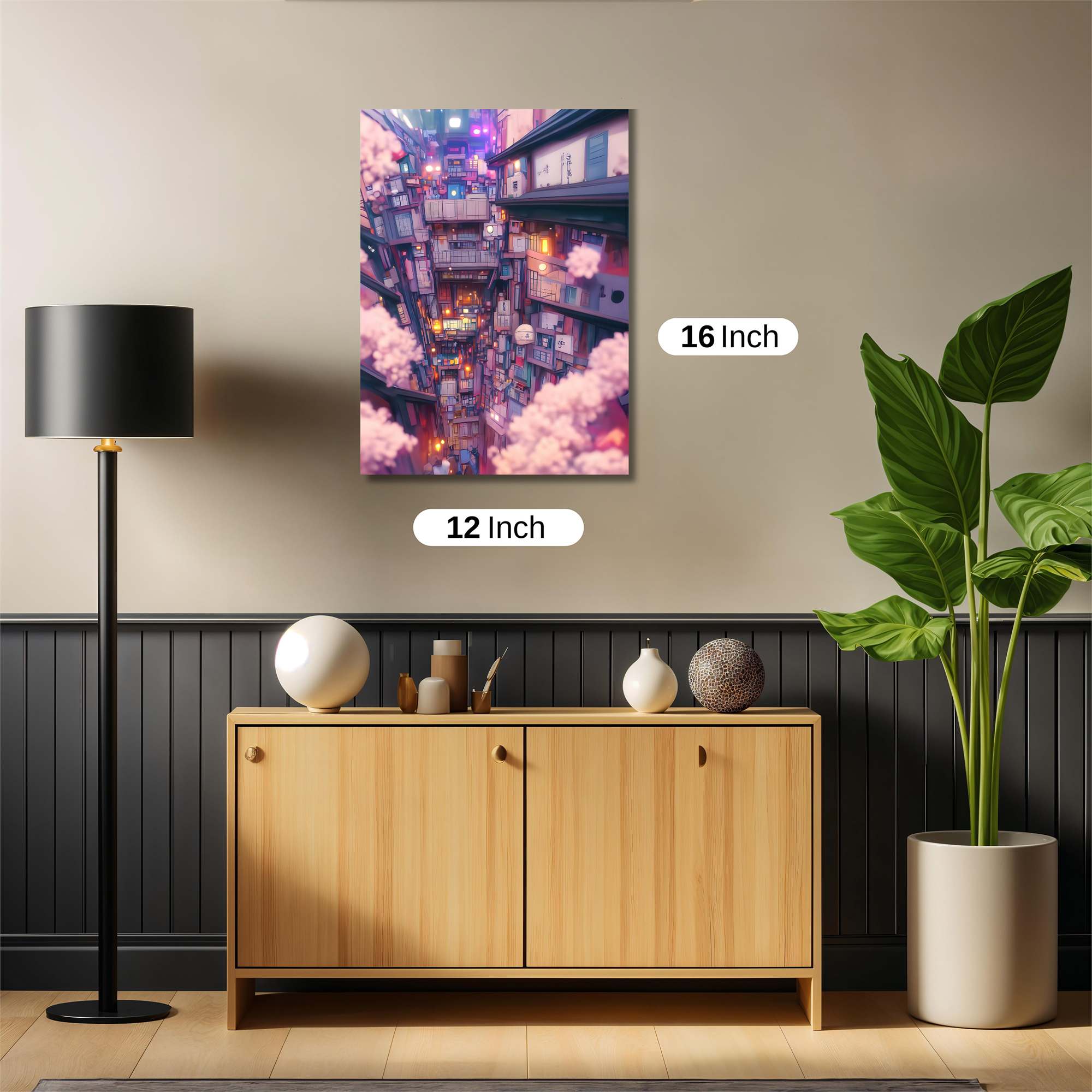 Cyber Blossom Safe Wall Magnetic / M