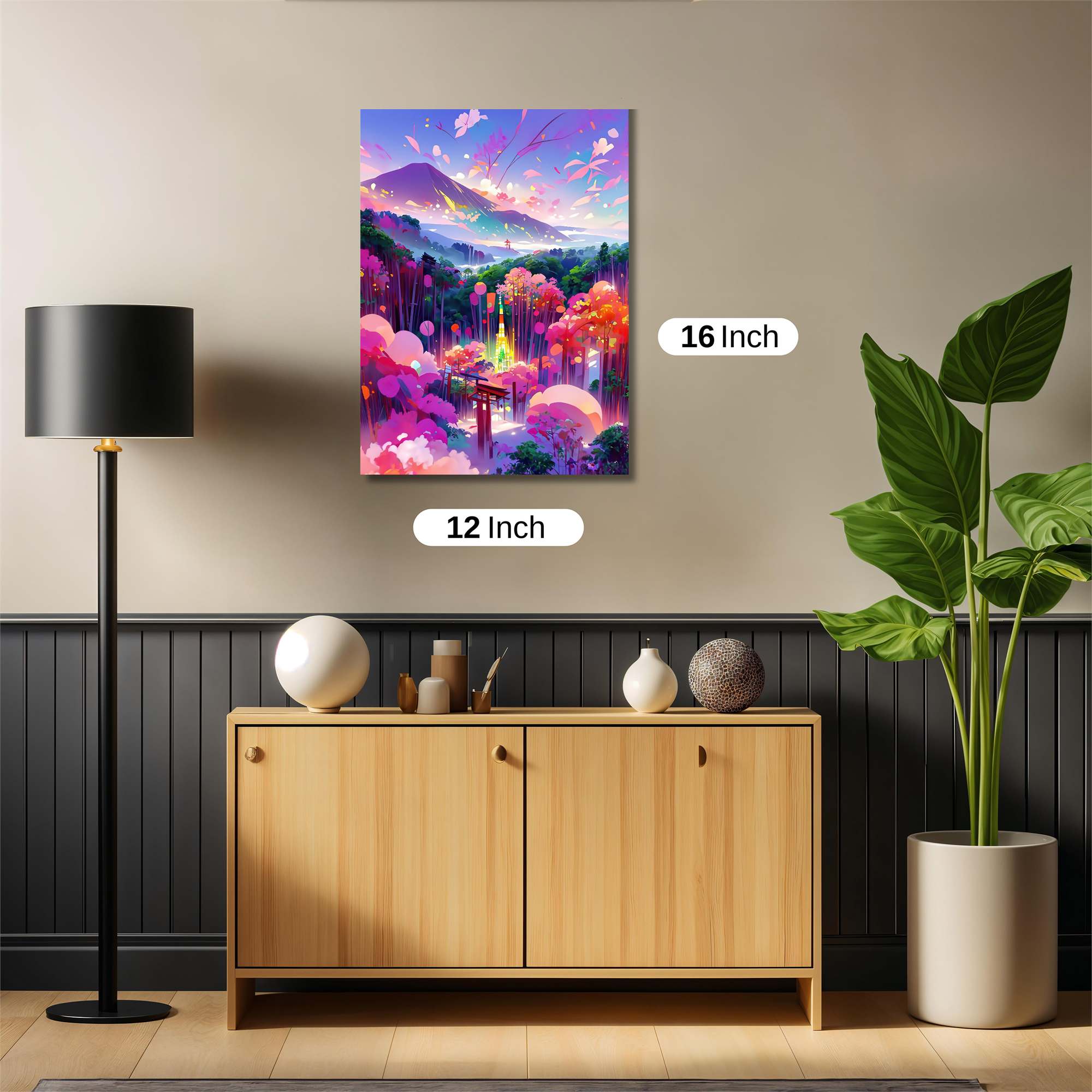 Mountain Dreamscape Safe Wall Magnetic / M