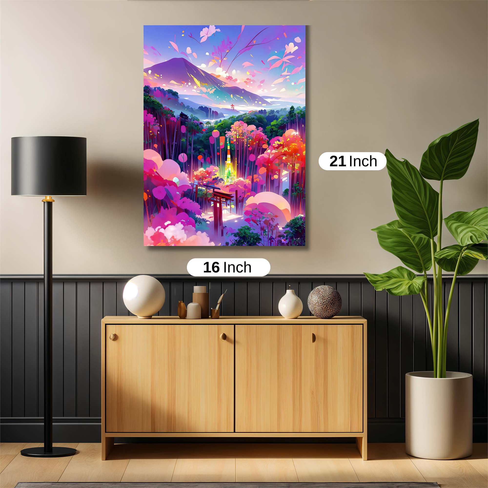 Mountain Dreamscape Safe Wall Magnetic / M