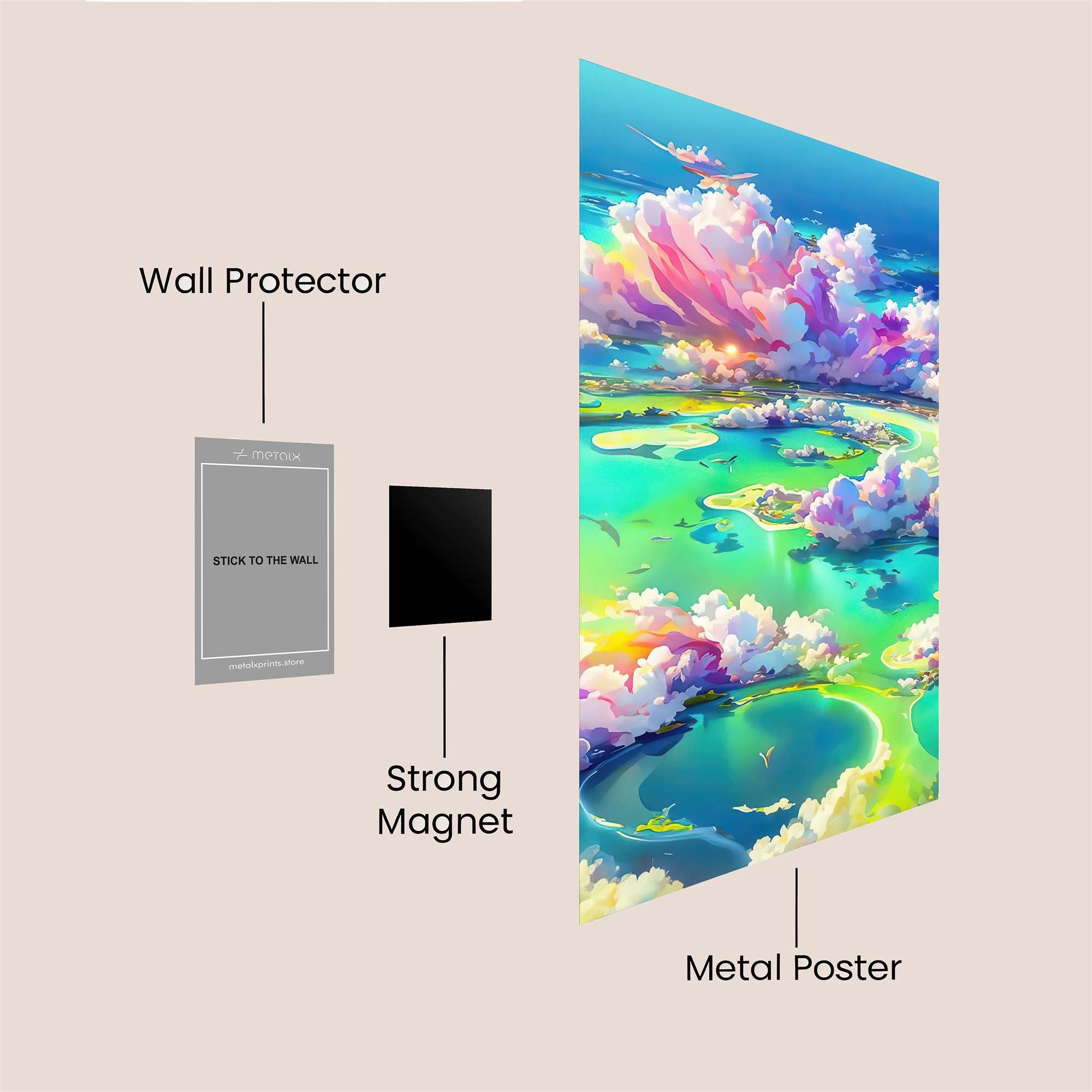 Atlantis Dream Safe Wall Magnetic / M