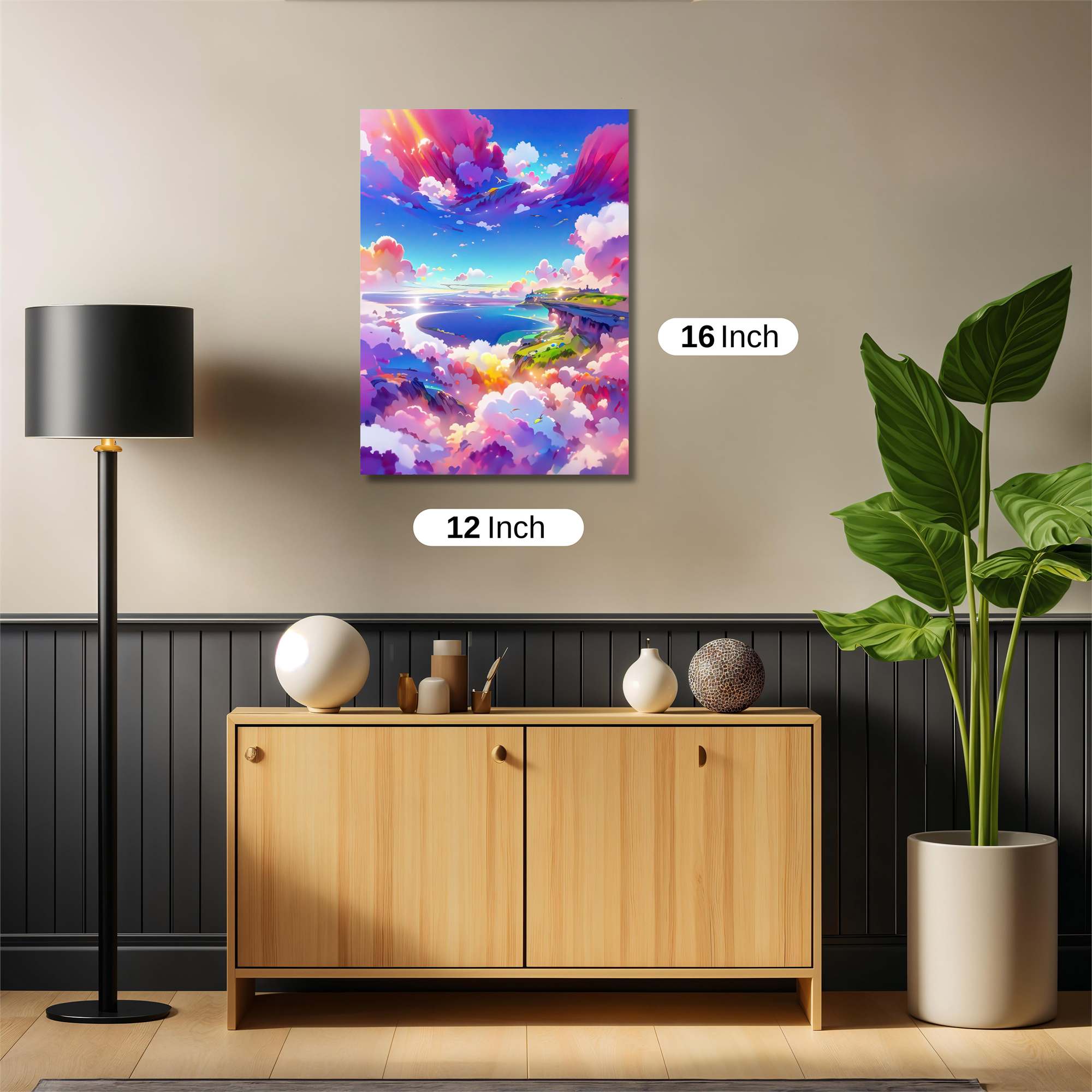 Sky Dreamscape Safe Wall Magnetic / M