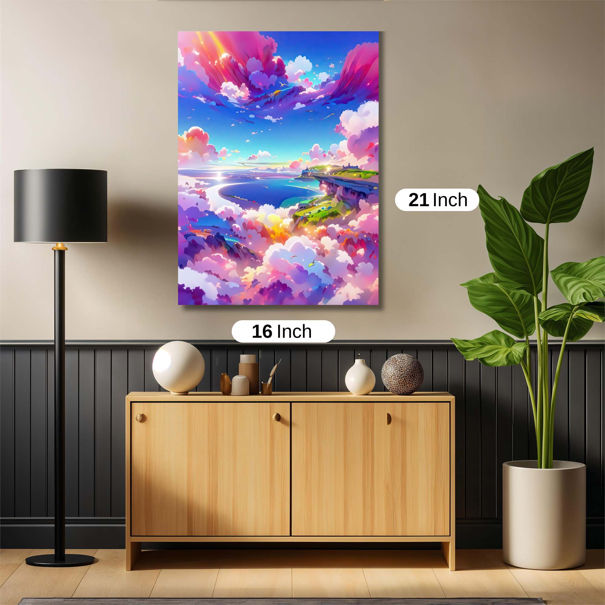 Sky Dreamscape Safe Wall Magnetic / M