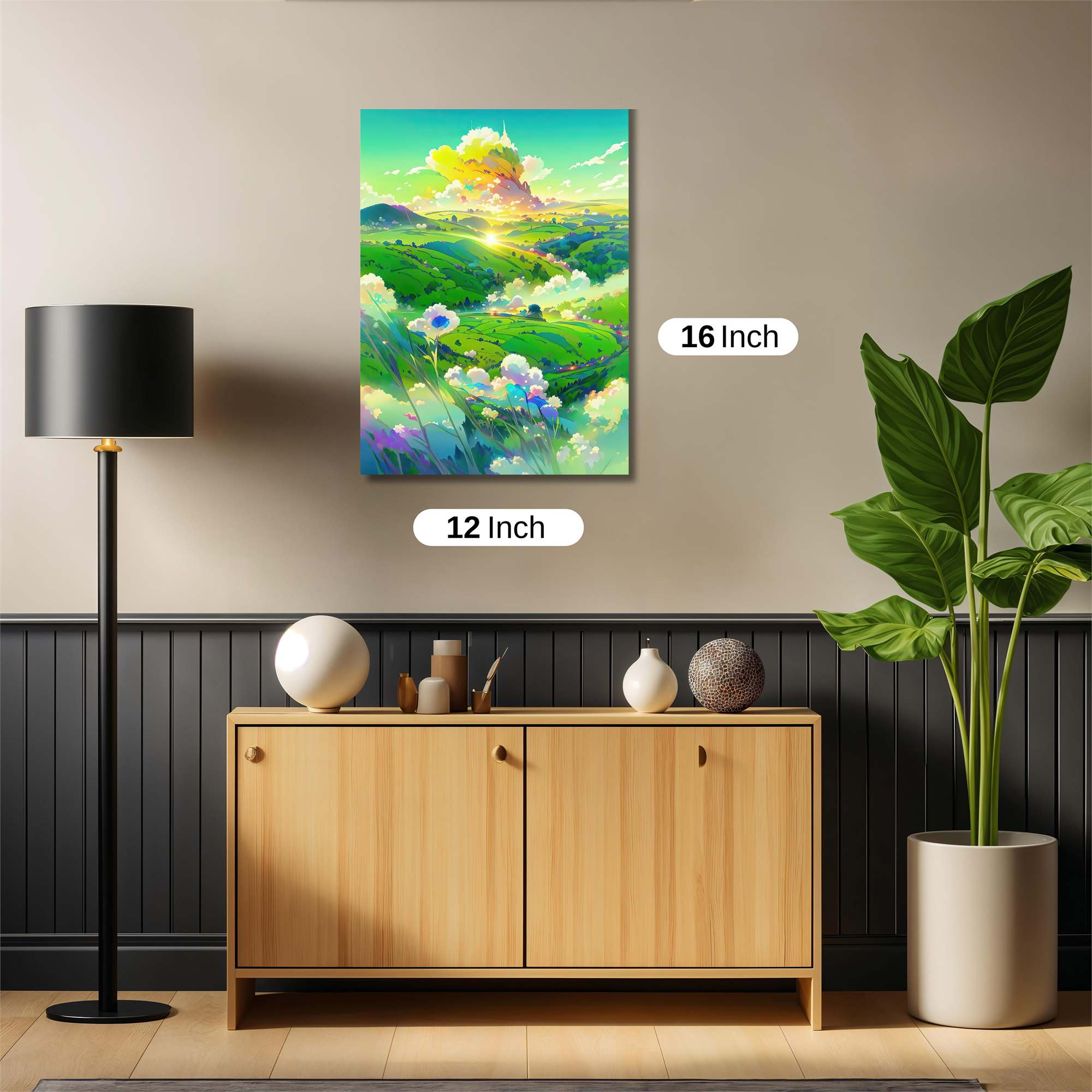 Sunrise Serenity Safe Wall Magnetic / M