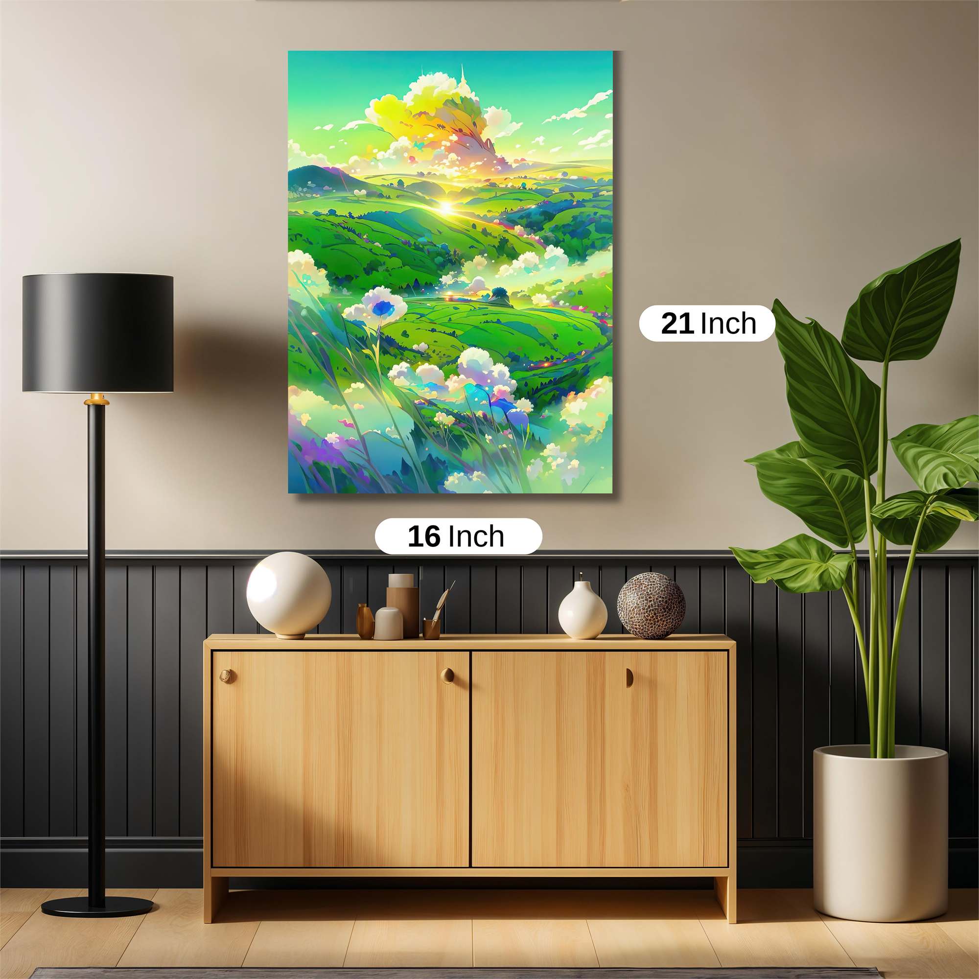 Sunrise Serenity Safe Wall Magnetic / M