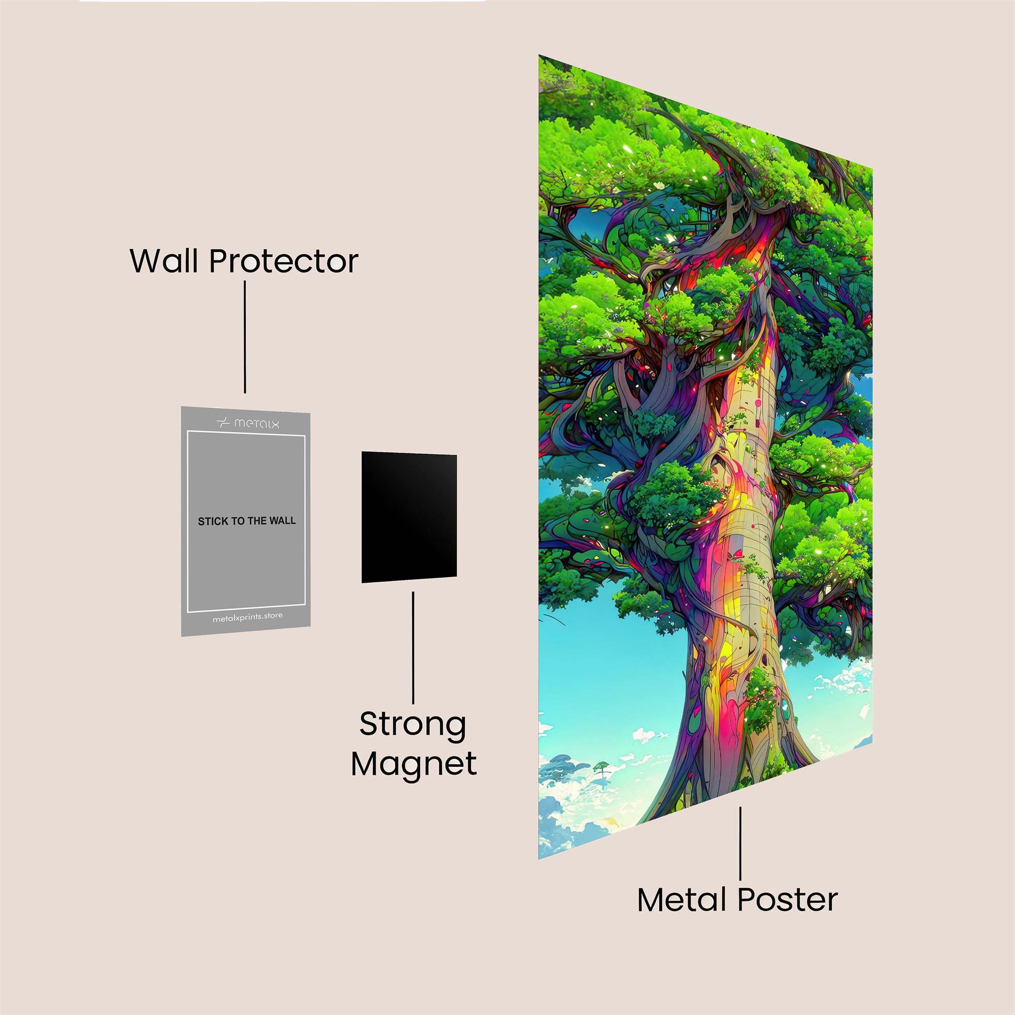 Eternal Radiance Safe Wall Magnetic / M