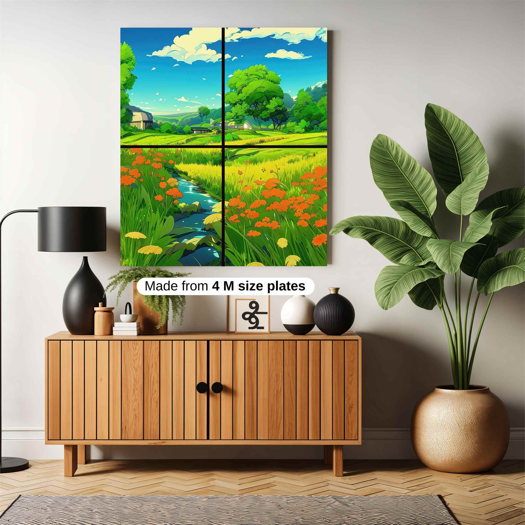 Pastoral Bliss Safe Wall Magnetic / M