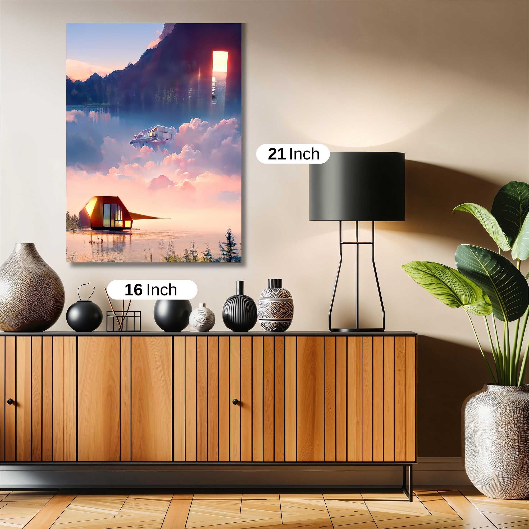 Skyward Serenity Safe Wall Magnetic / M