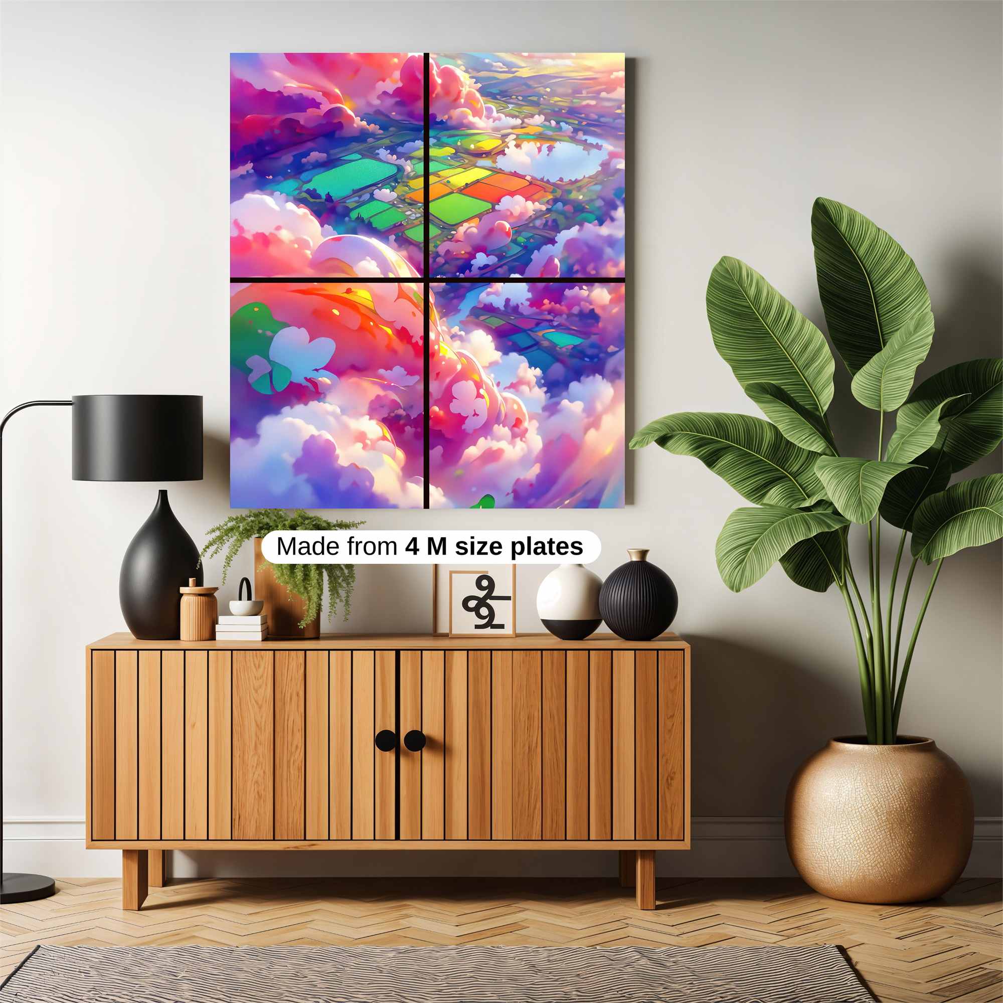 Cloudscape Dream Safe Wall Magnetic / M