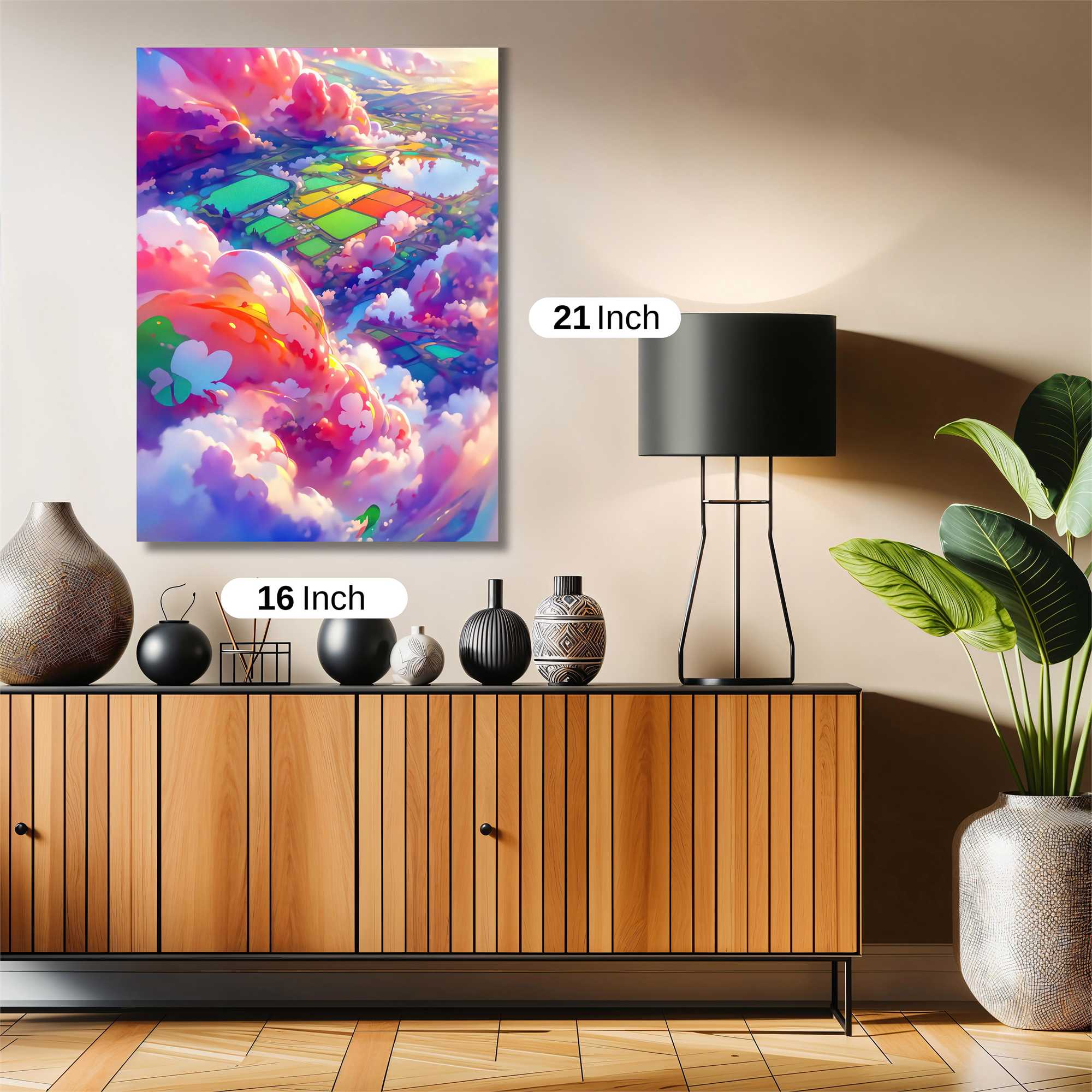 Cloudscape Dream Safe Wall Magnetic / M