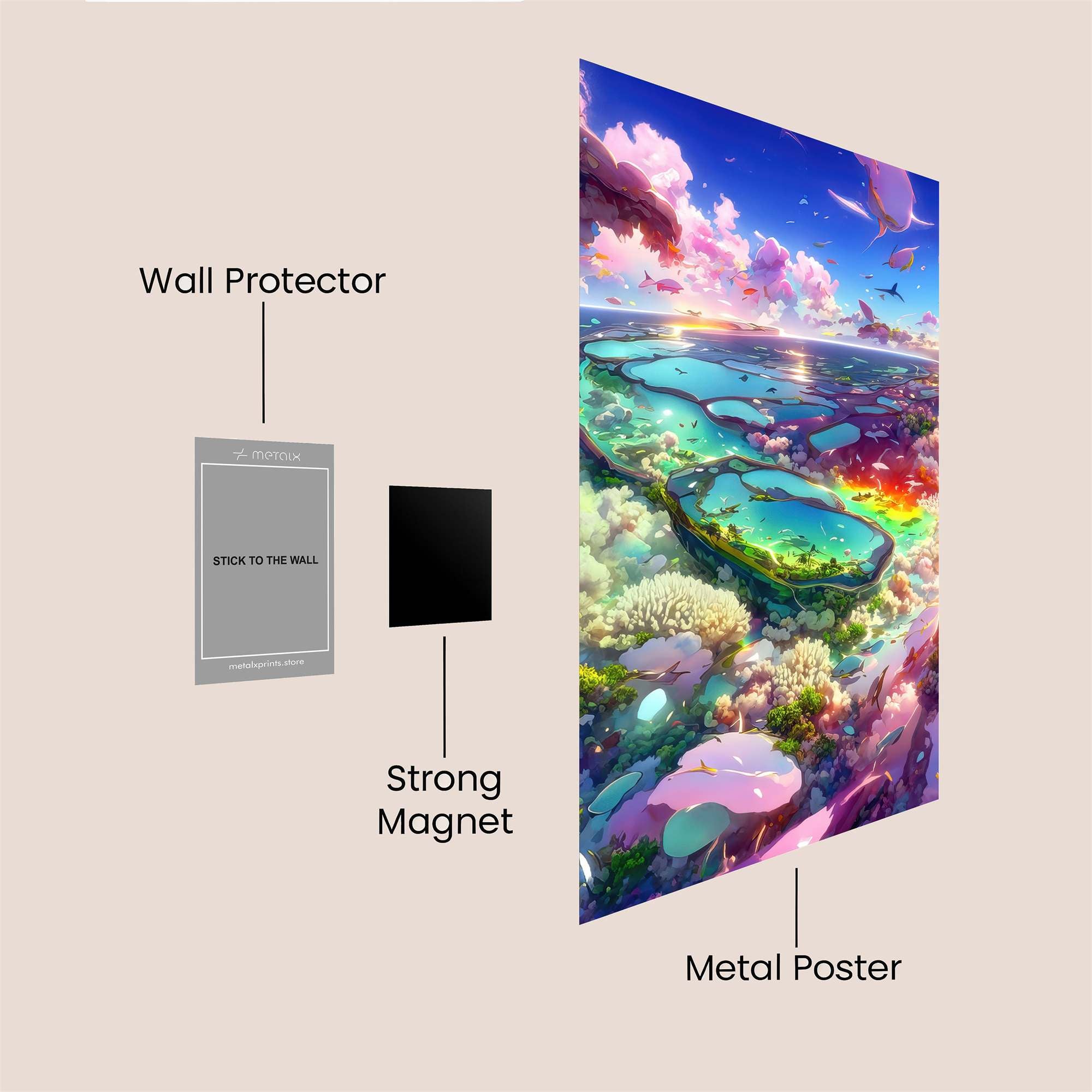 Paradise Euphoria Safe Wall Magnetic / M