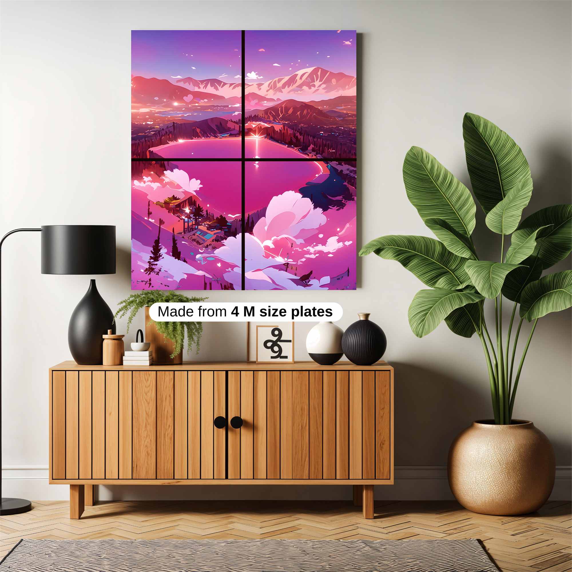 Sunset Serenity Safe Wall Magnetic / M
