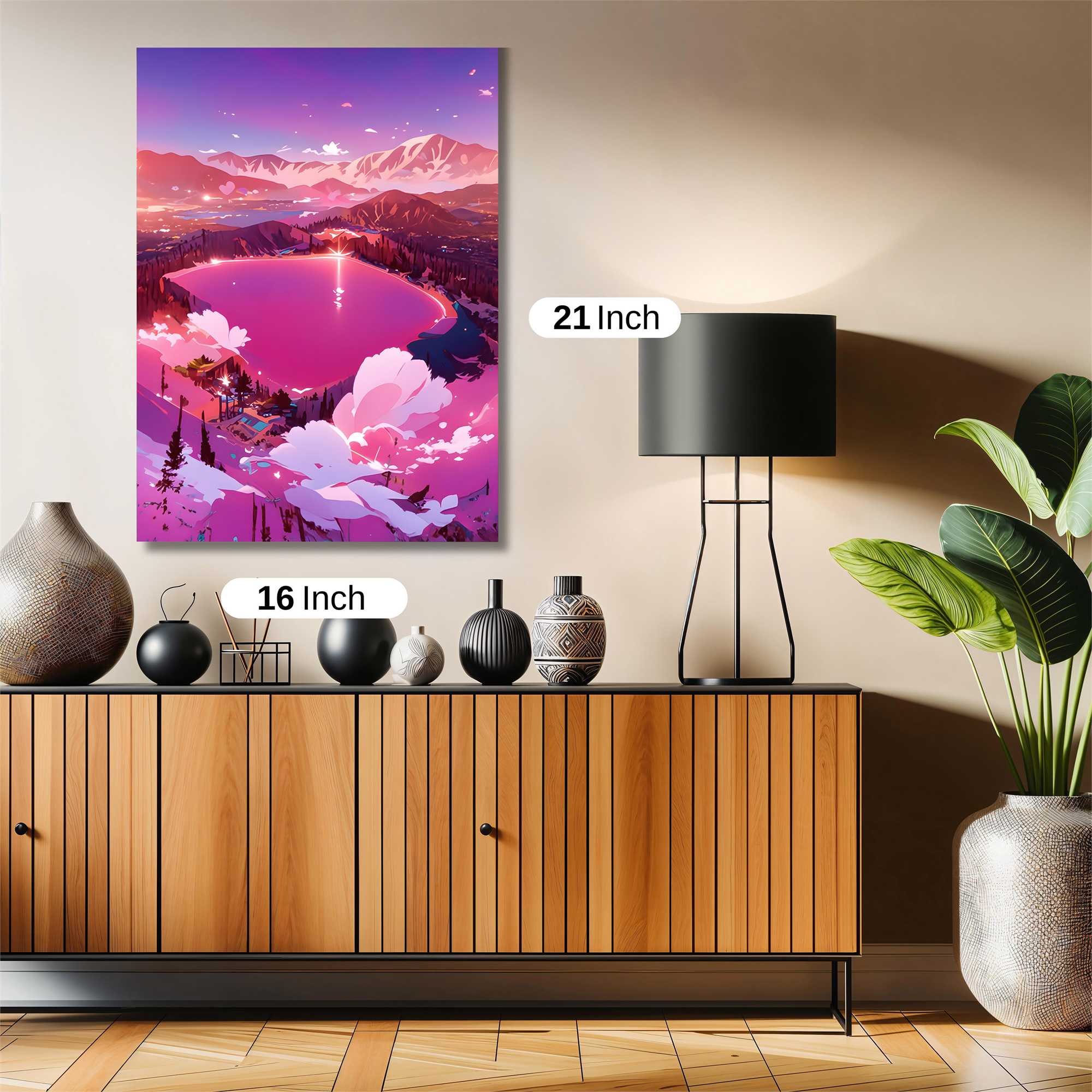 Sunset Serenity Safe Wall Magnetic / M