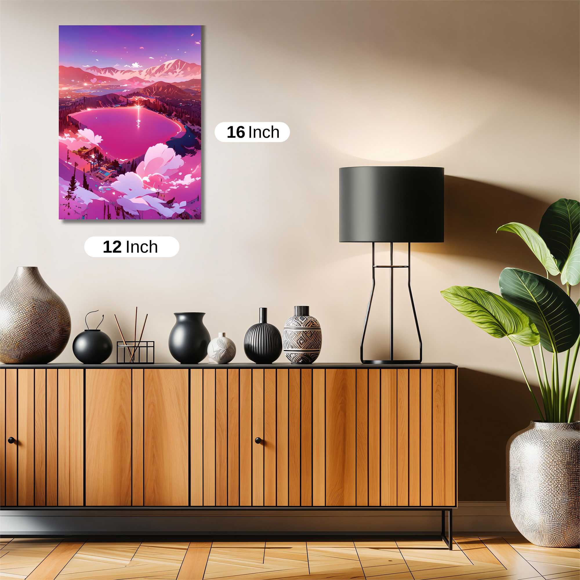 Sunset Serenity Safe Wall Magnetic / M