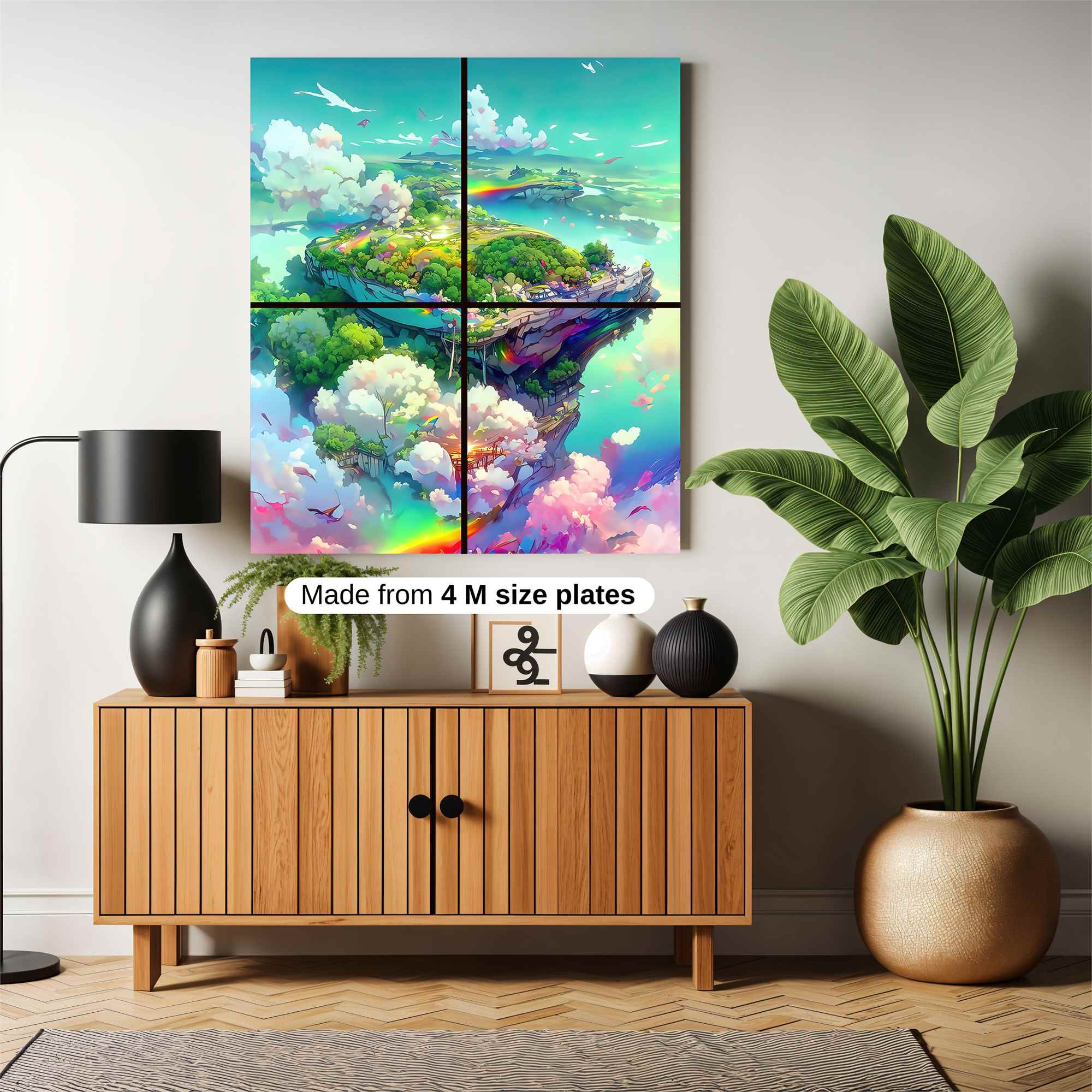 Rainbow Bliss Safe Wall Magnetic / M