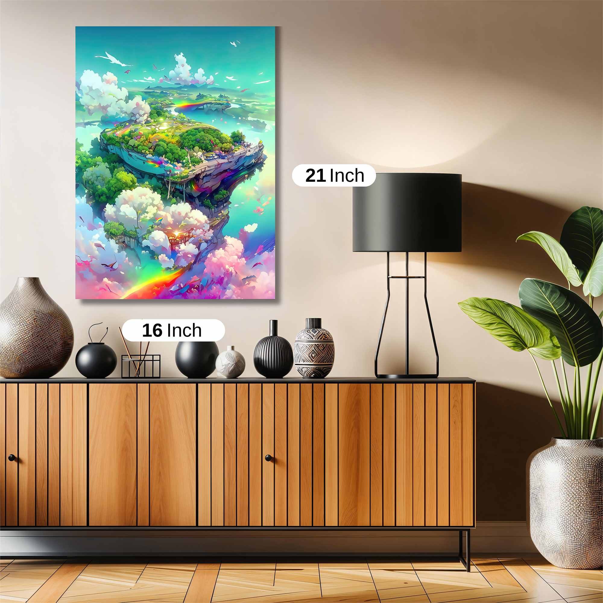Rainbow Bliss Safe Wall Magnetic / M
