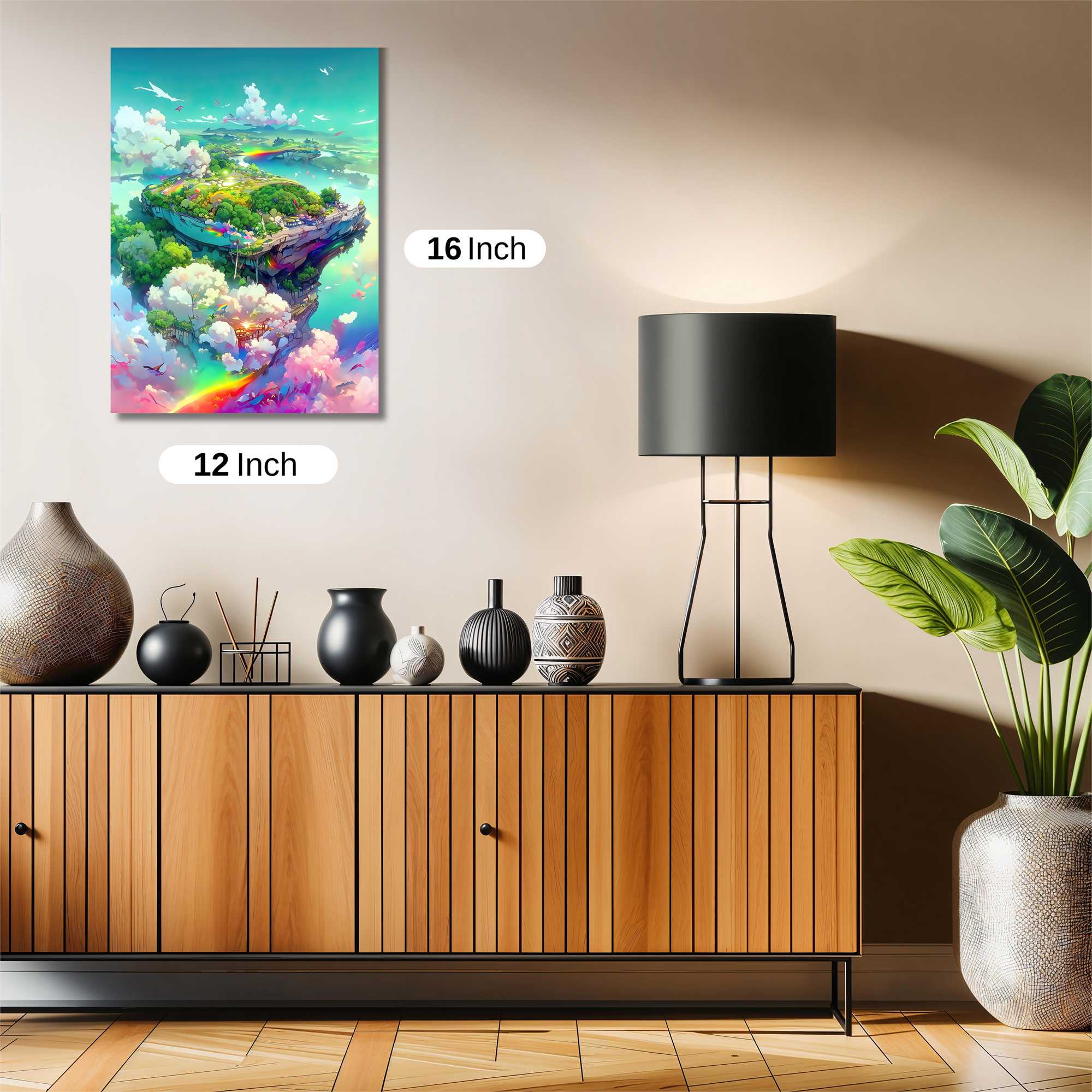 Rainbow Bliss Safe Wall Magnetic / M