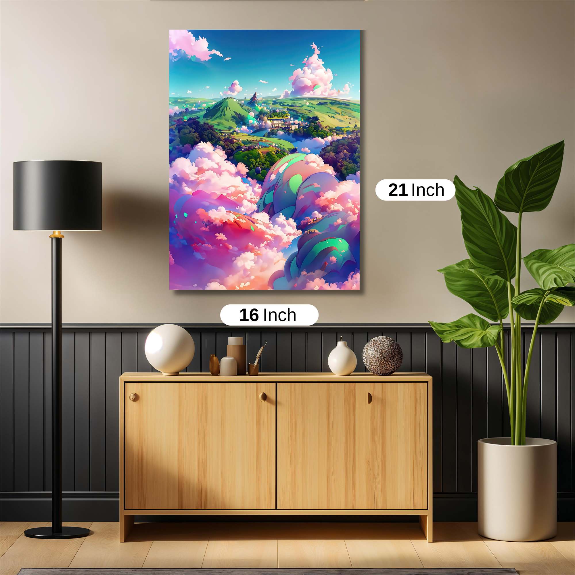 Dreamscape Whimsy Safe Wall Magnetic / M
