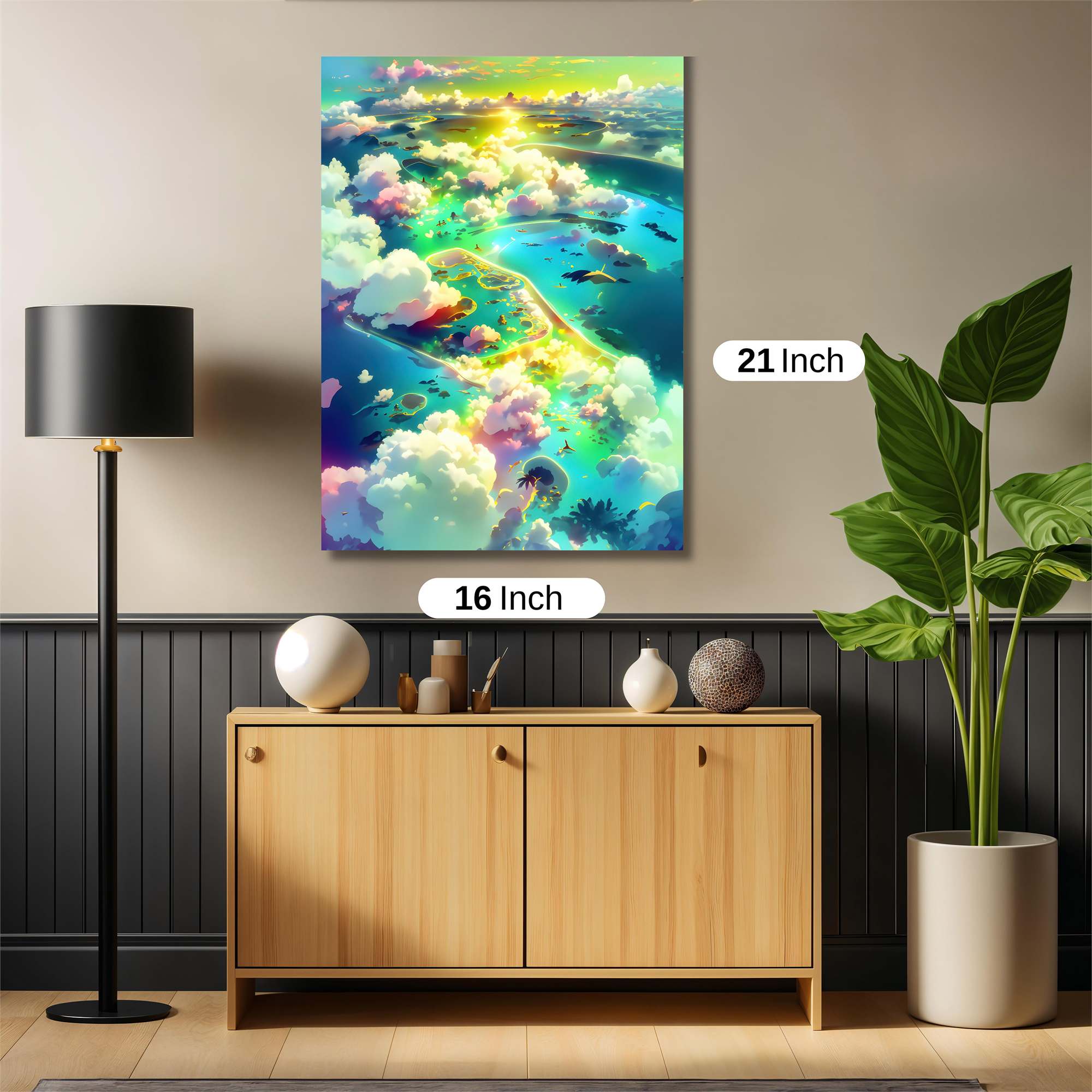 Paradise Bliss Safe Wall Magnetic / M