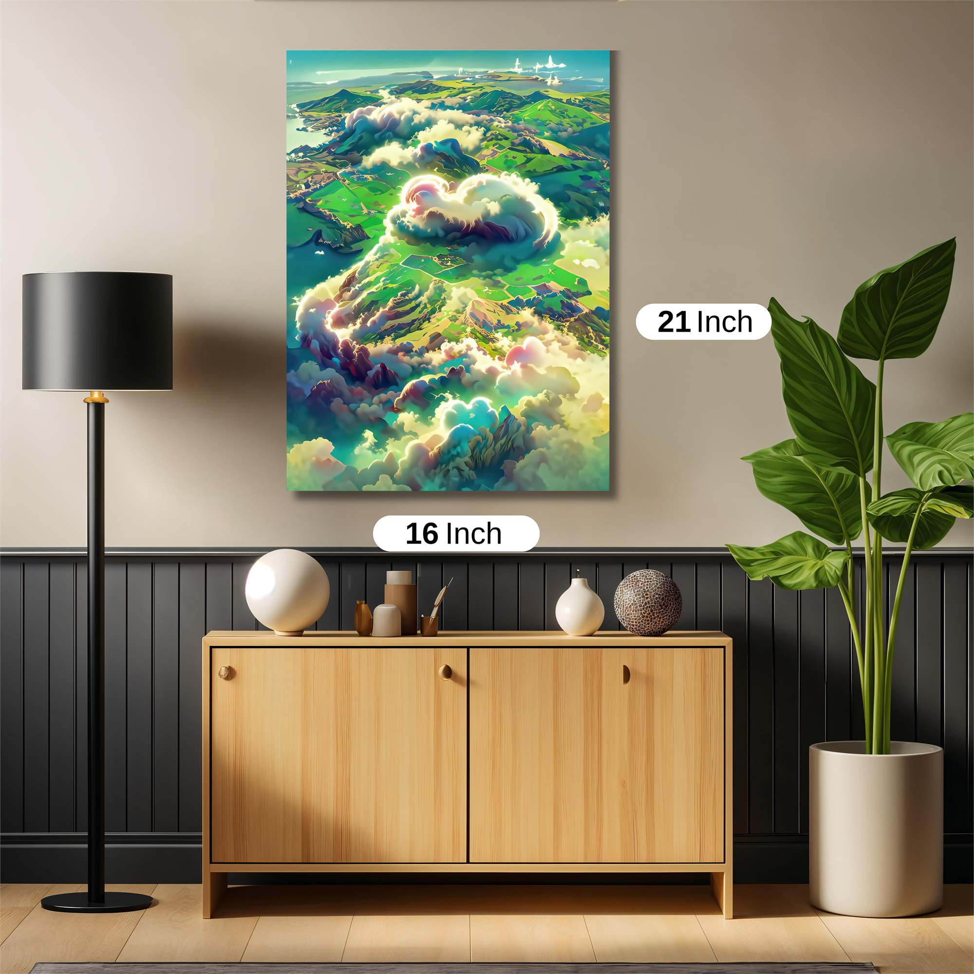 Lush Serenity Safe Wall Magnetic / M