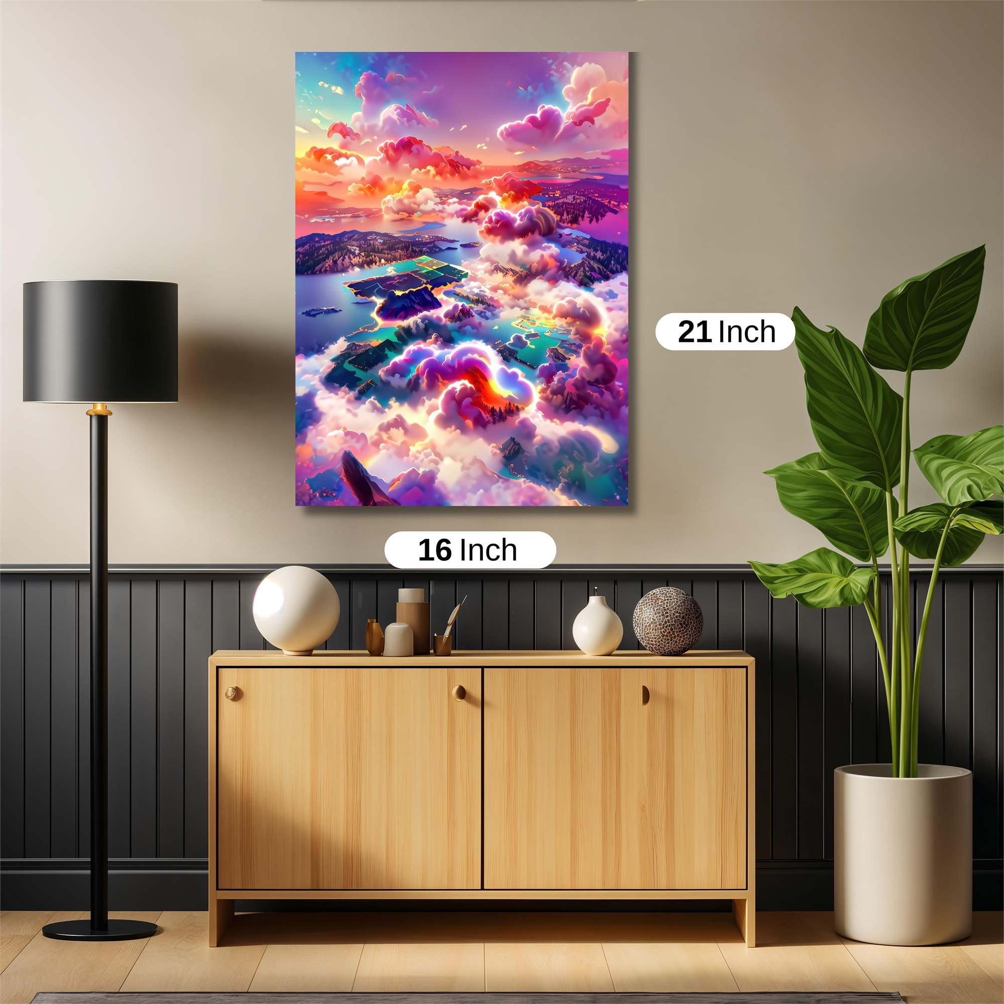 Dreamscape Serenity Safe Wall Magnetic / M