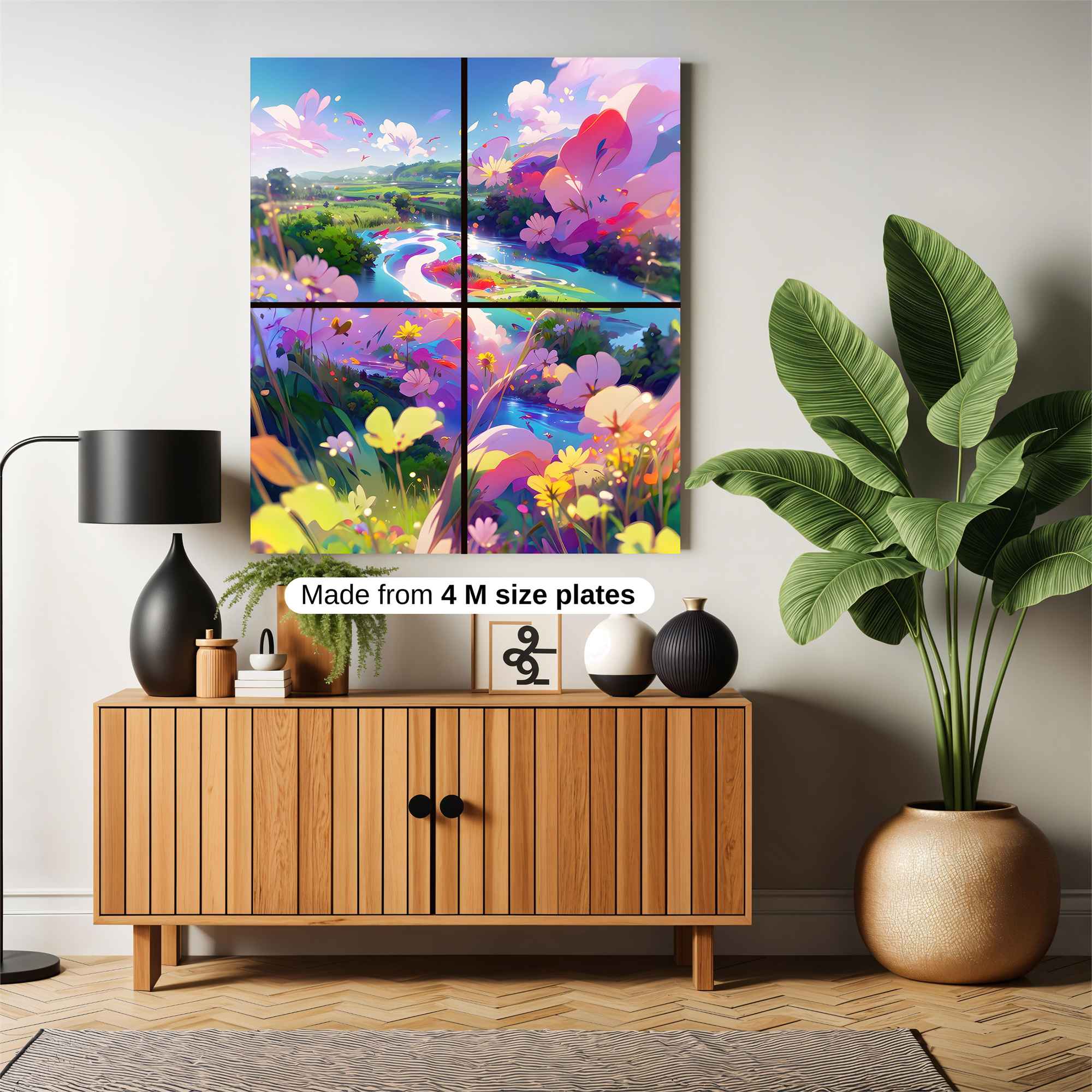 Floral Euphoria Safe Wall Magnetic / M