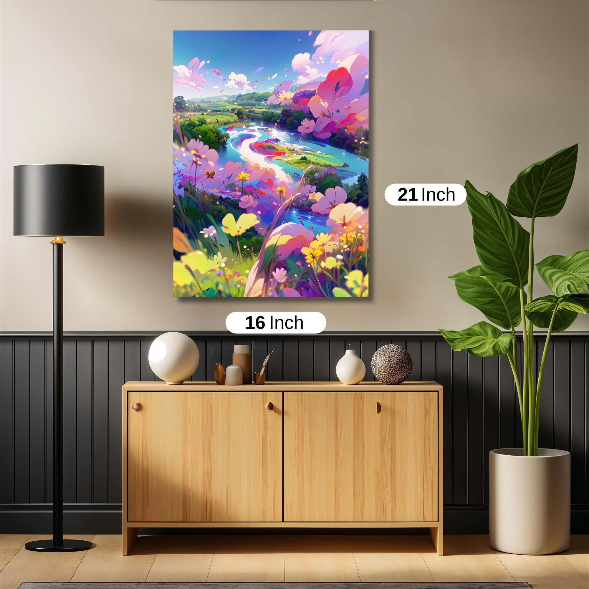 Floral Euphoria Safe Wall Magnetic / M