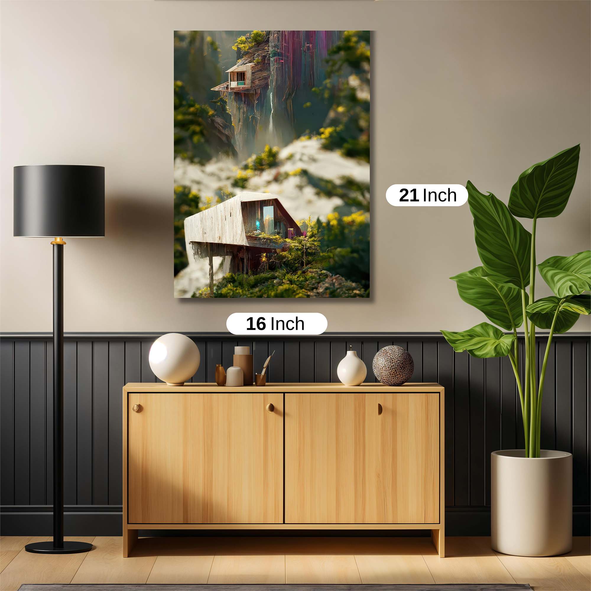 Cabin Serenity Safe Wall Magnetic / M