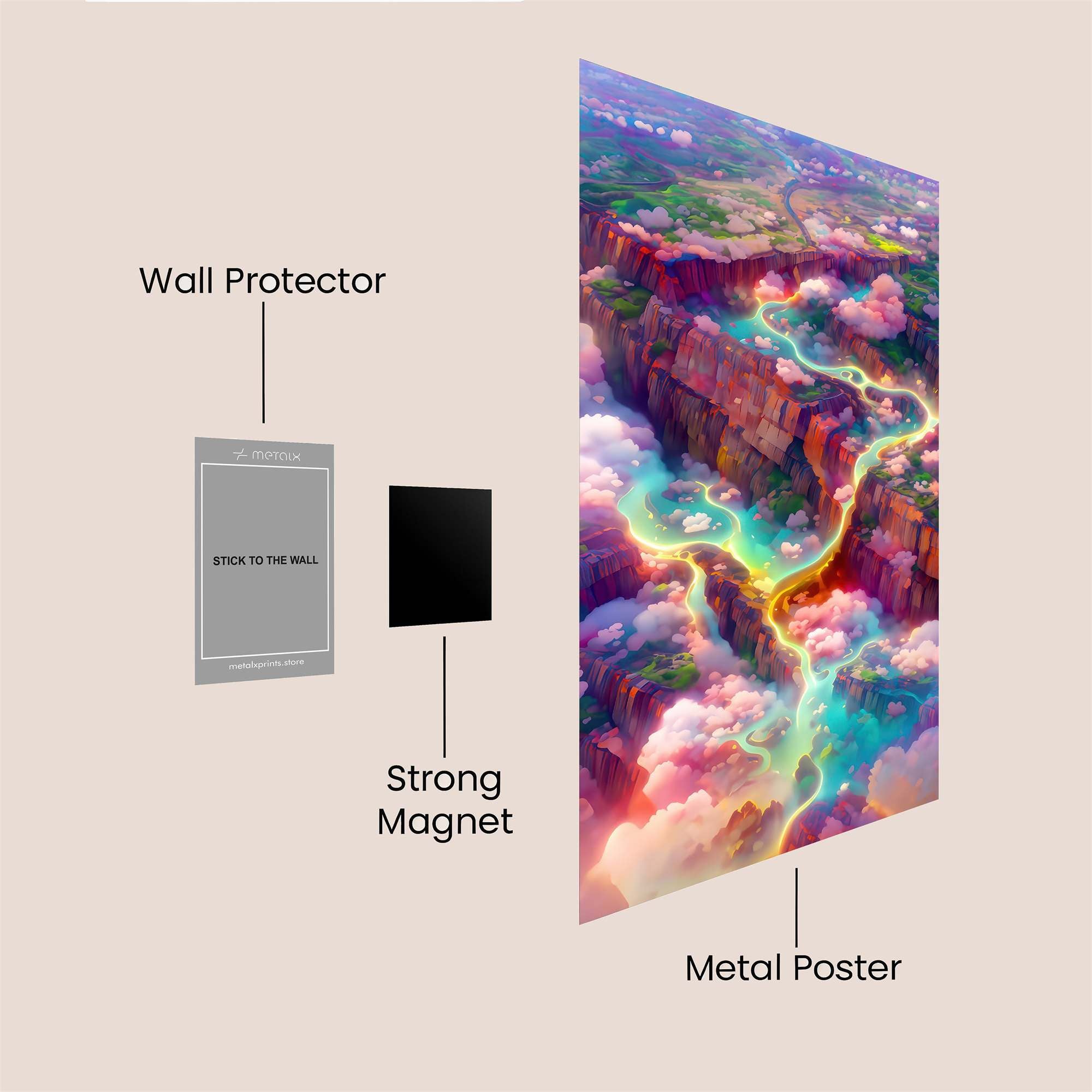 Canyon Dream Safe Wall Magnetic / M