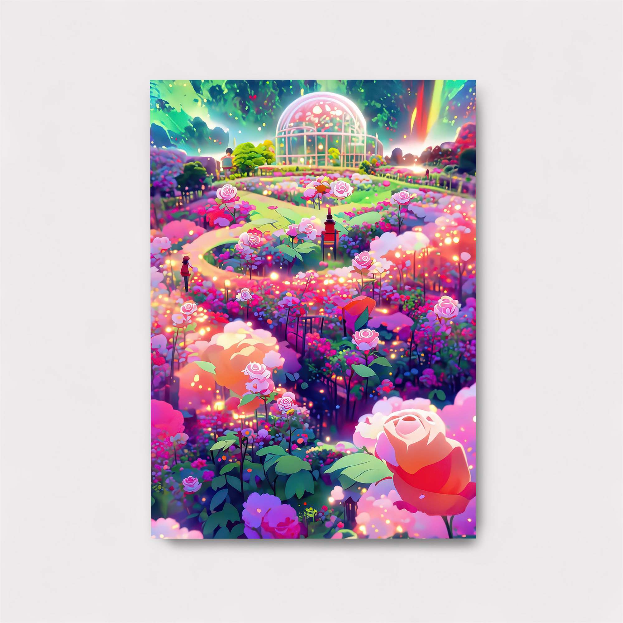 Floral Dreamscape Safe Wall Magnetic / M