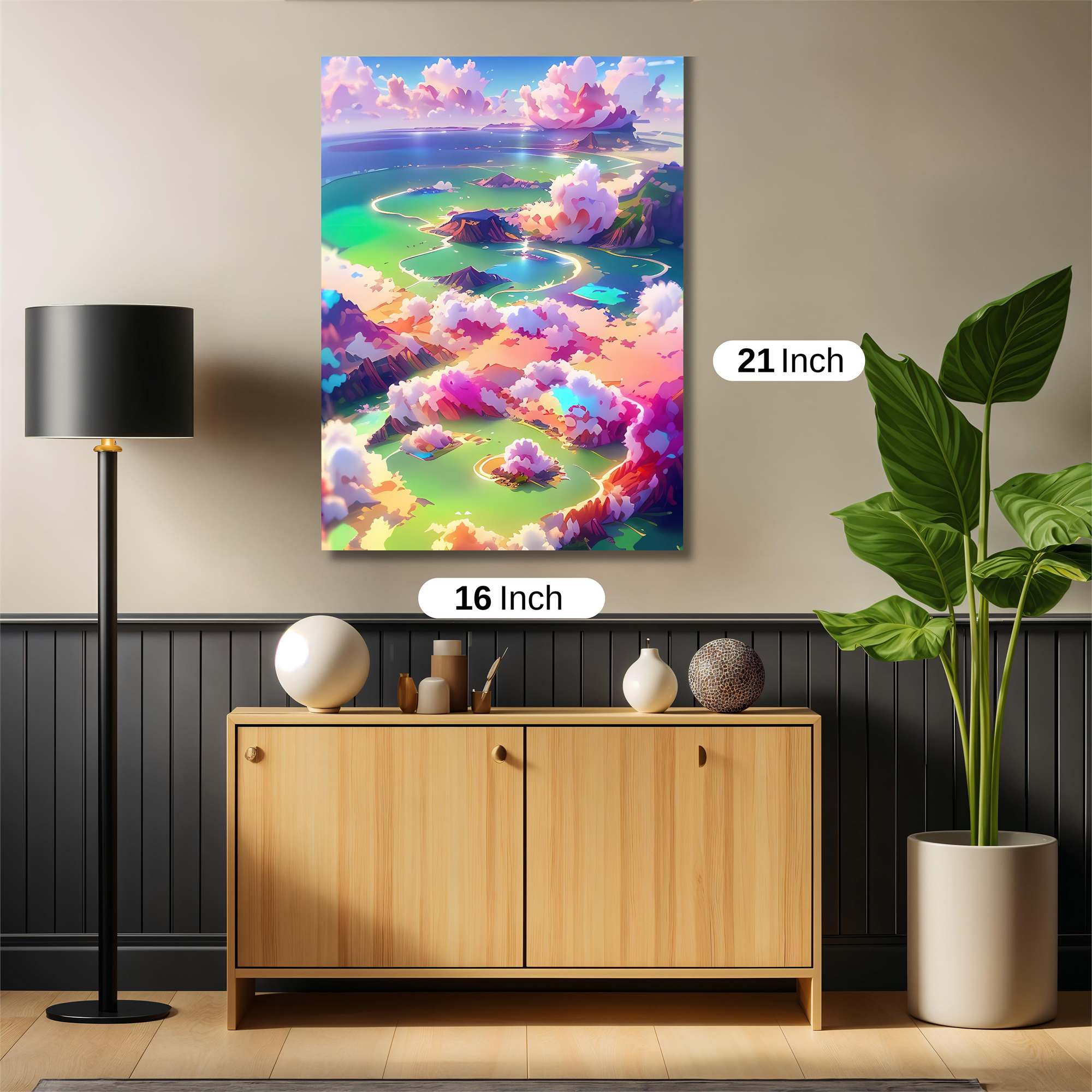 Dreamscape Serenity Safe Wall Magnetic / M