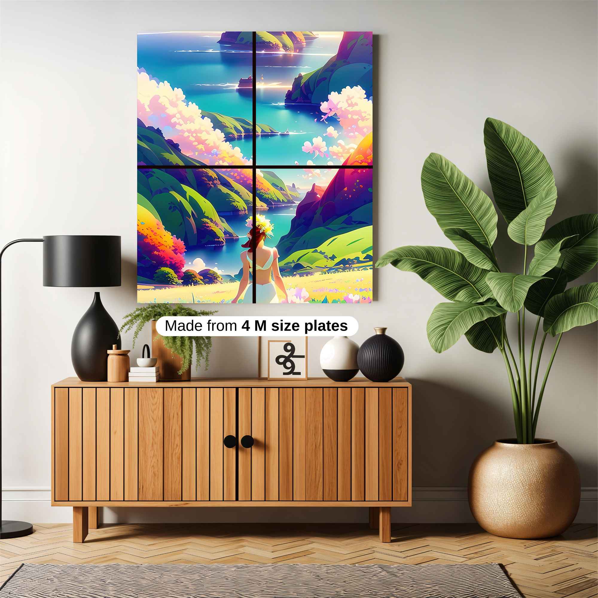 Island Bliss Safe Wall Magnetic / M