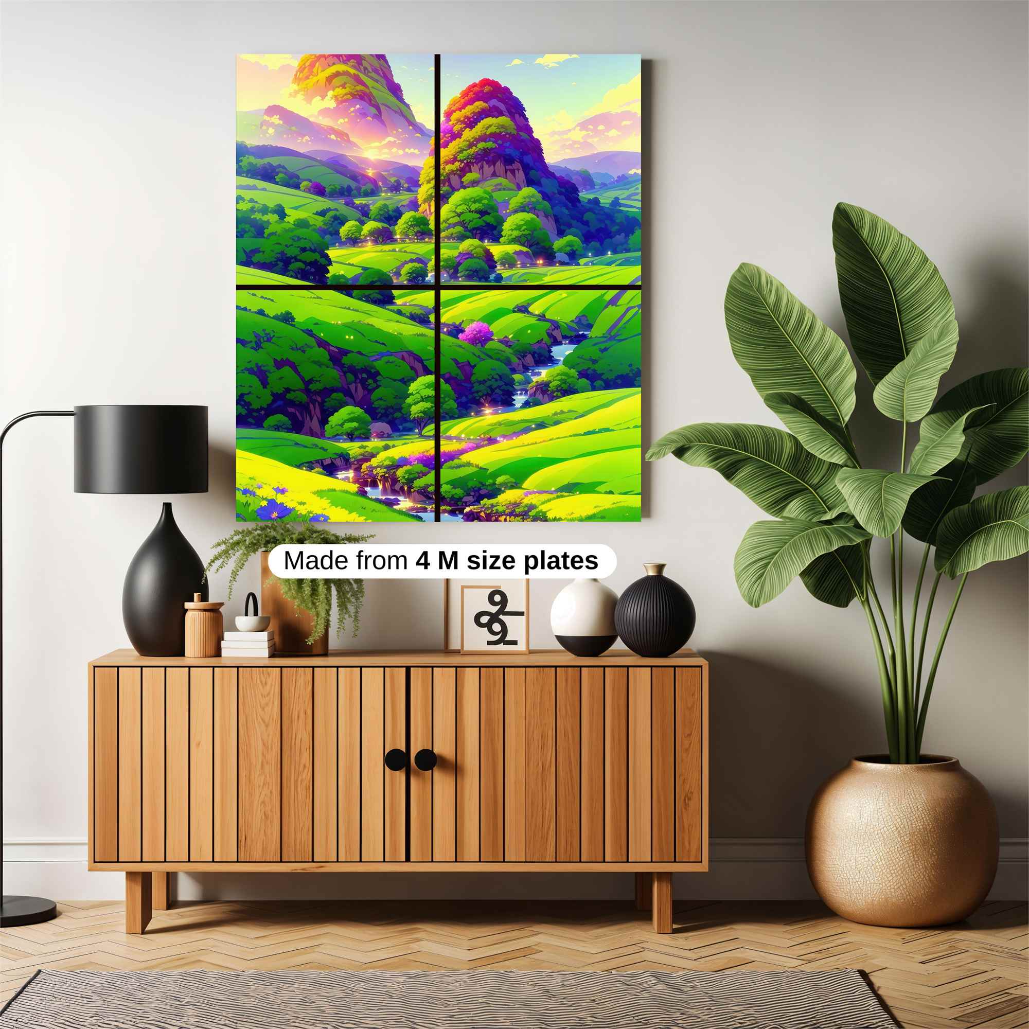 Verdant Serenity Safe Wall Magnetic / M