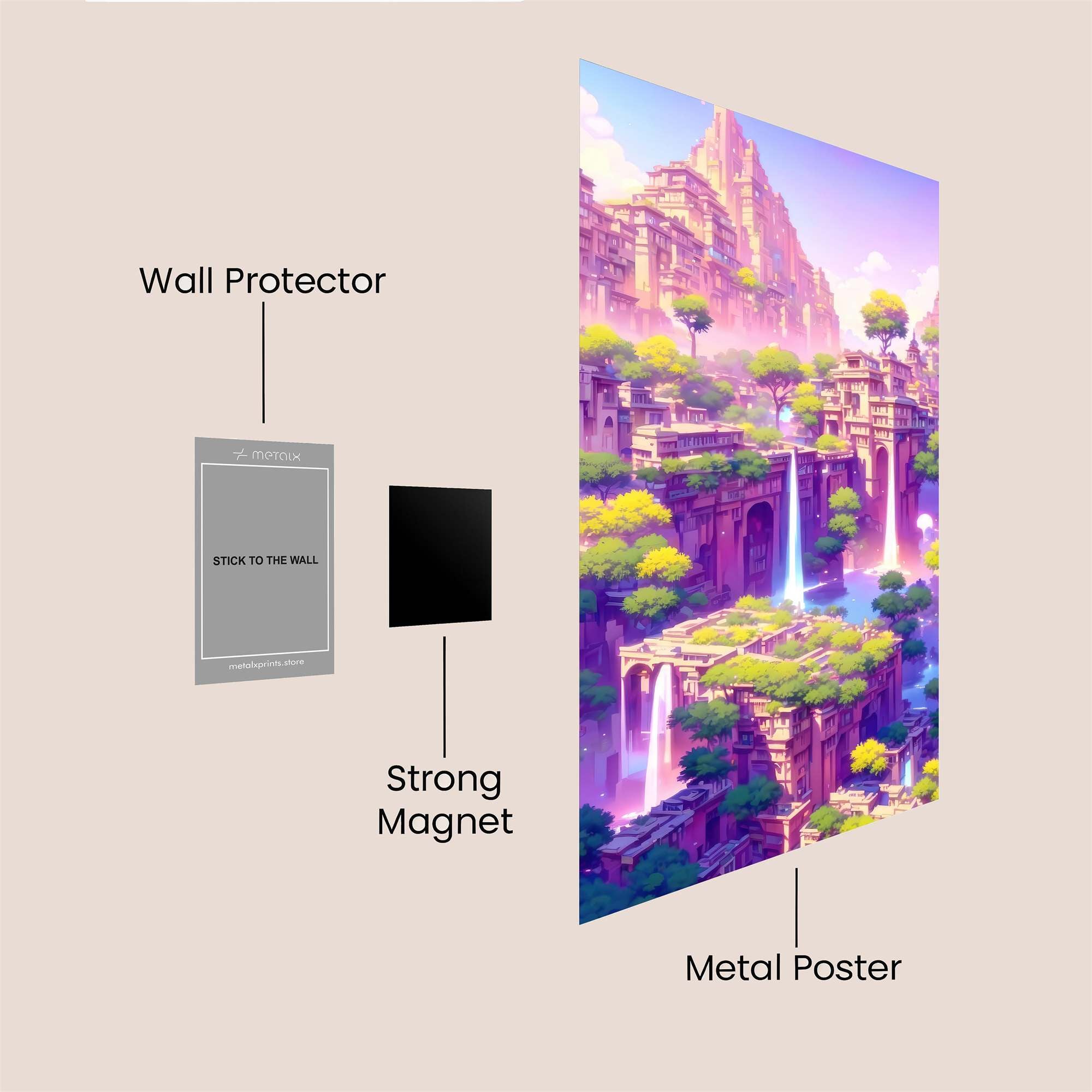 Edenic Serenity Safe Wall Magnetic / M
