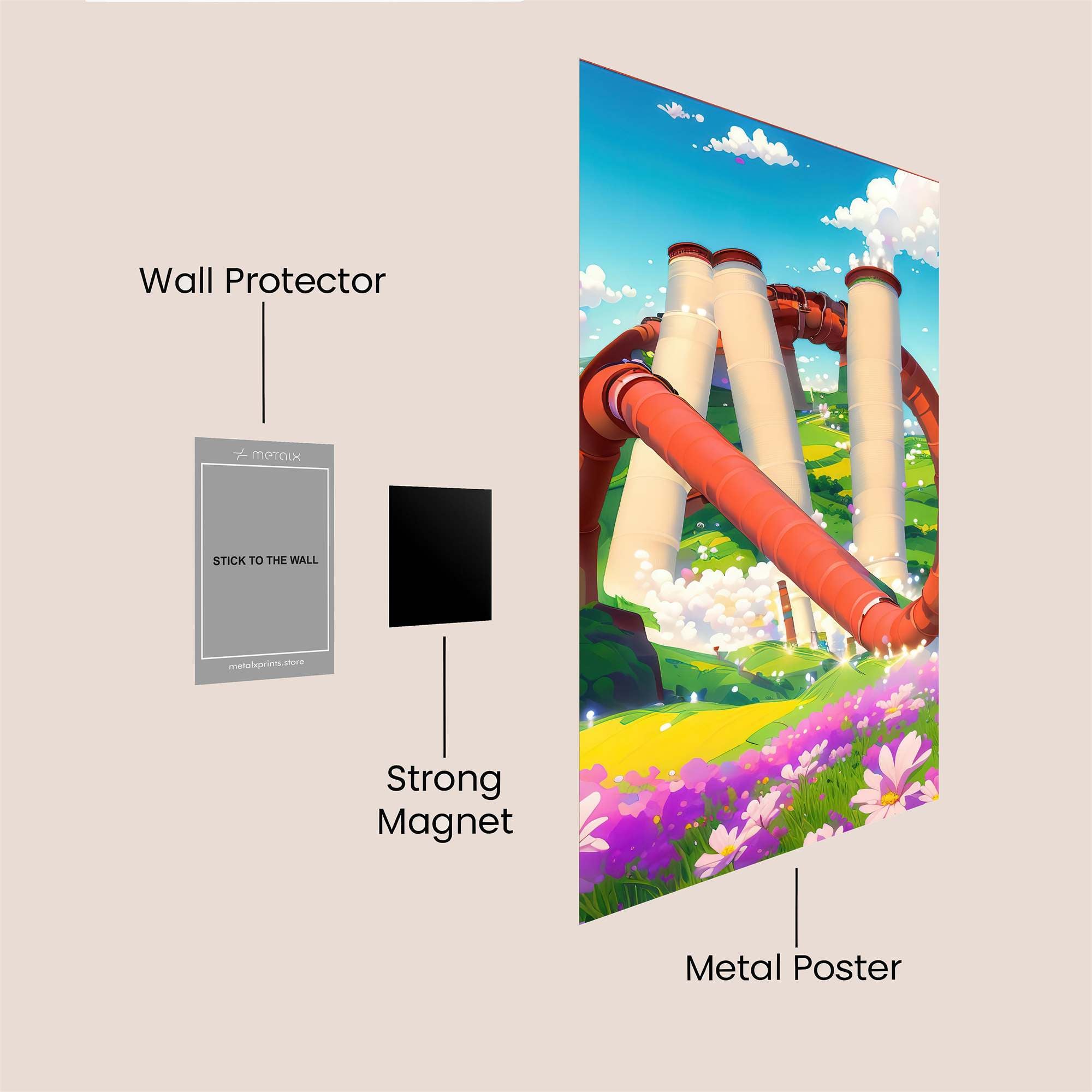 Factory Dream Safe Wall Magnetic / M