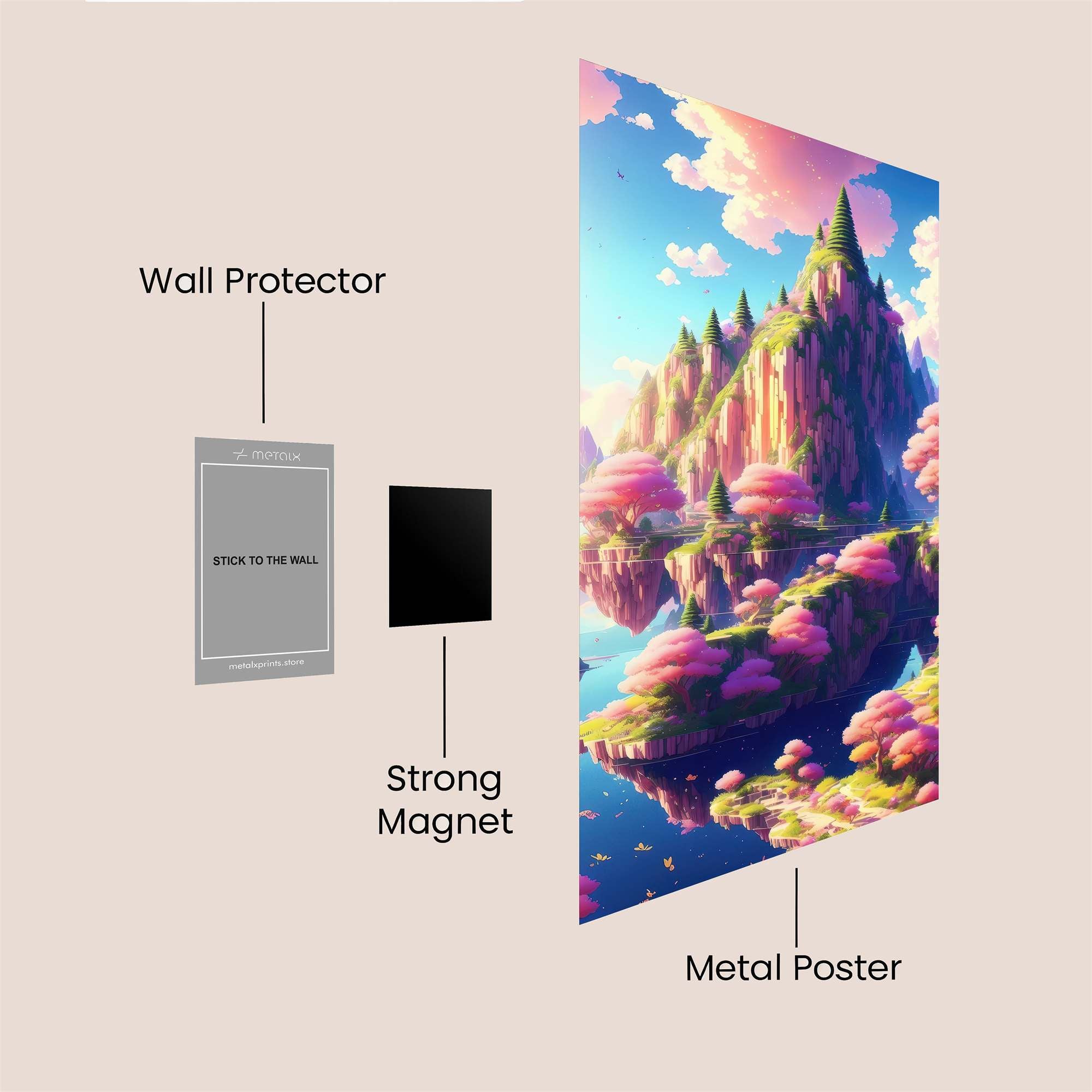 Eden's Serenity Safe Wall Magnetic / M