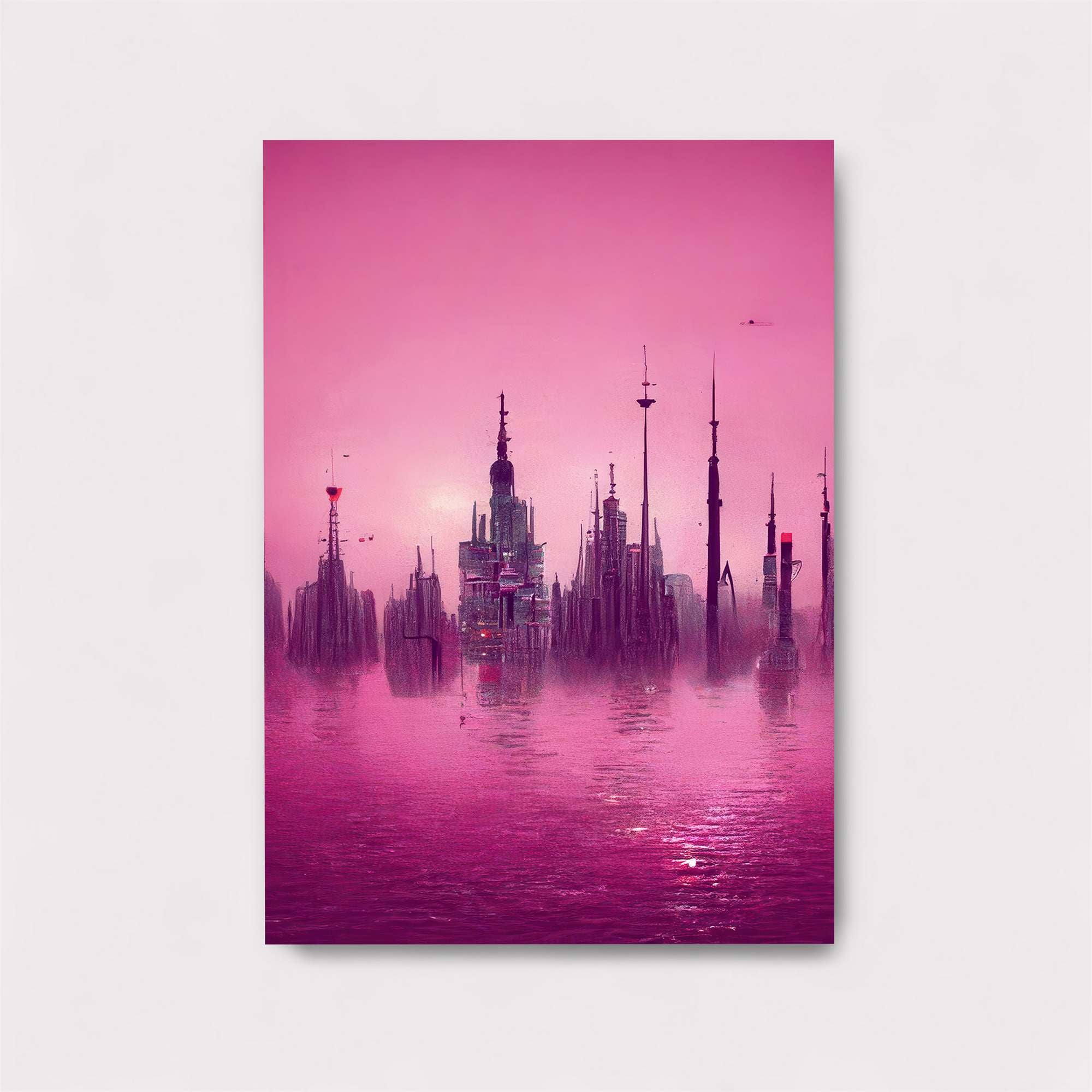 Neon Dreamscape Safe Wall Magnetic / M
