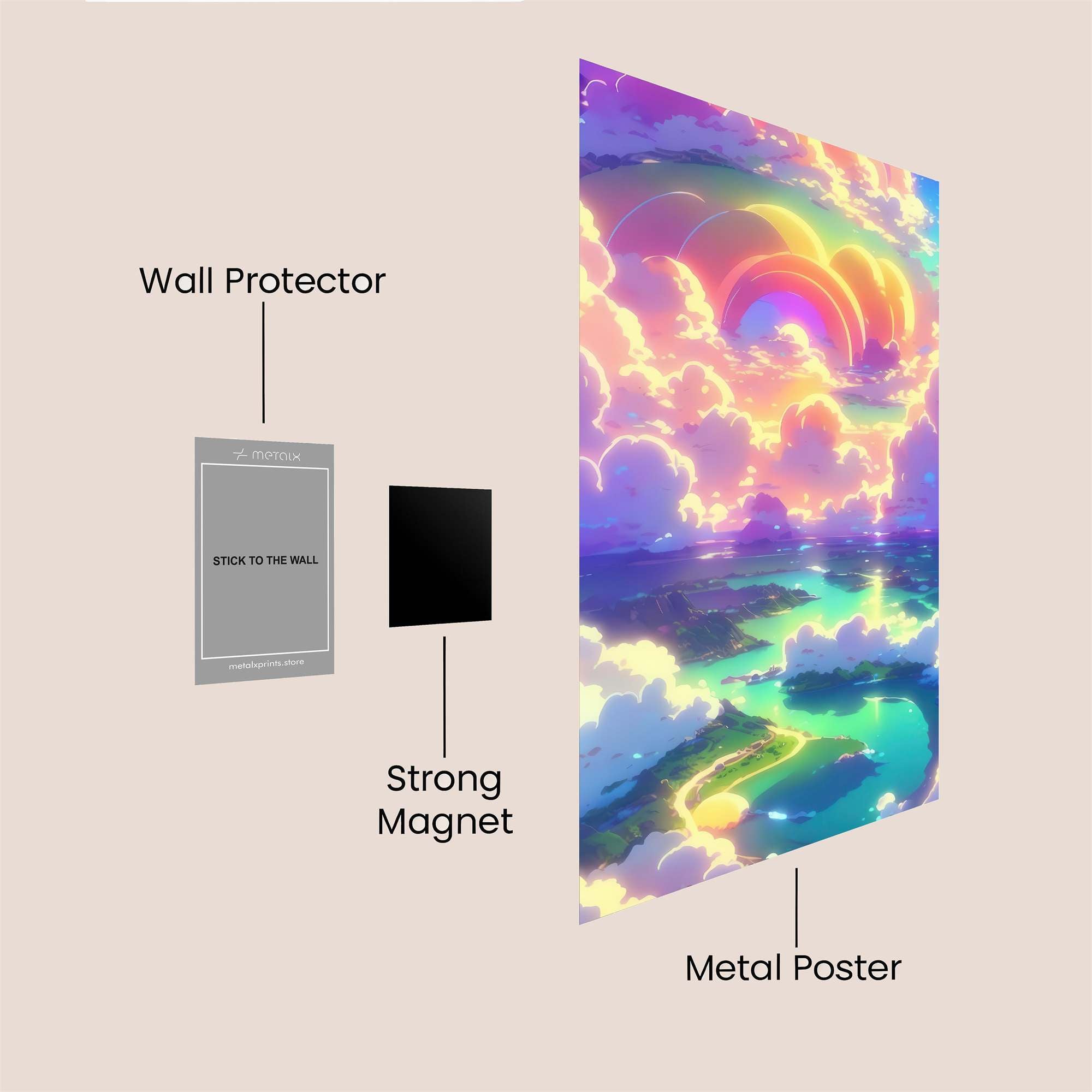 Heavenly Bliss Safe Wall Magnetic / M
