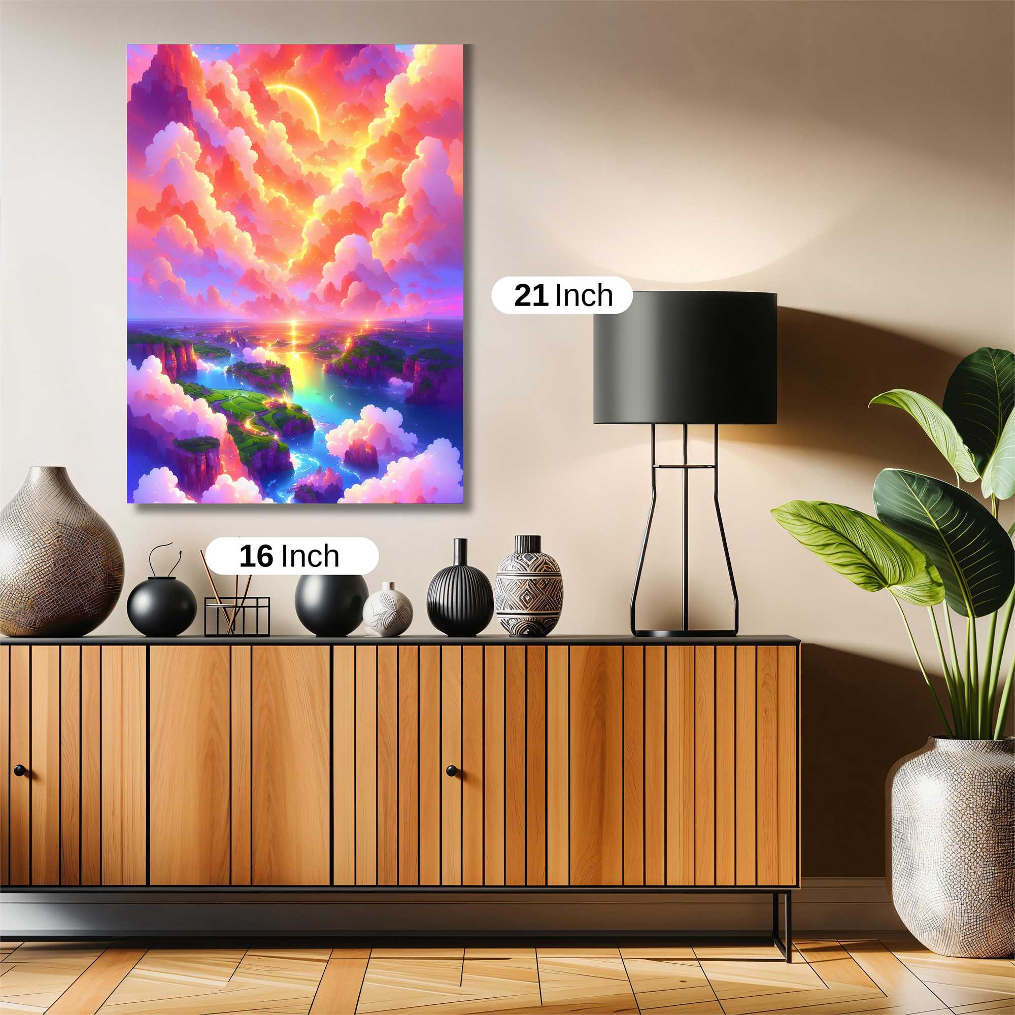 Sunset Serenity Safe Wall Magnetic / M