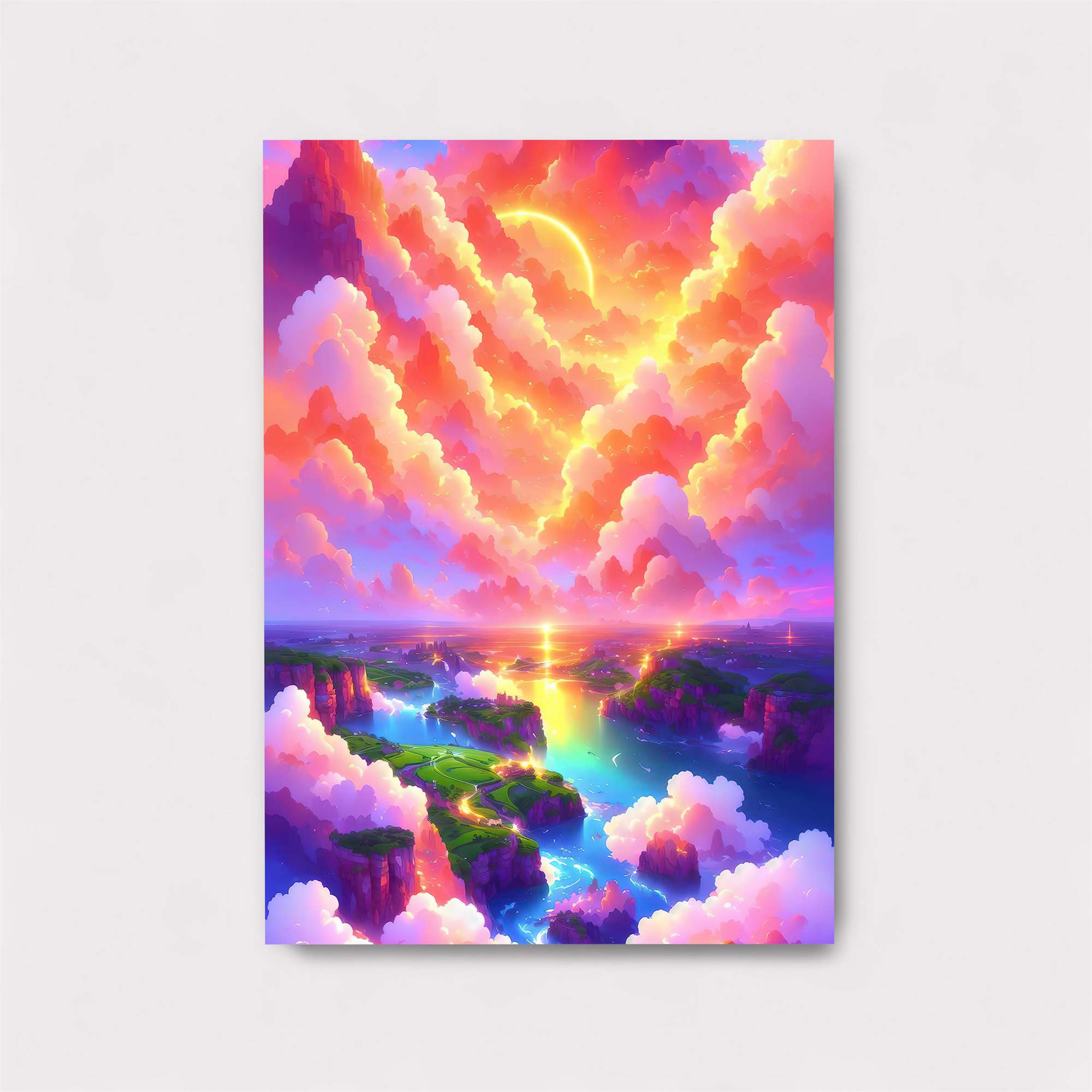 Sunset Serenity Safe Wall Magnetic / M