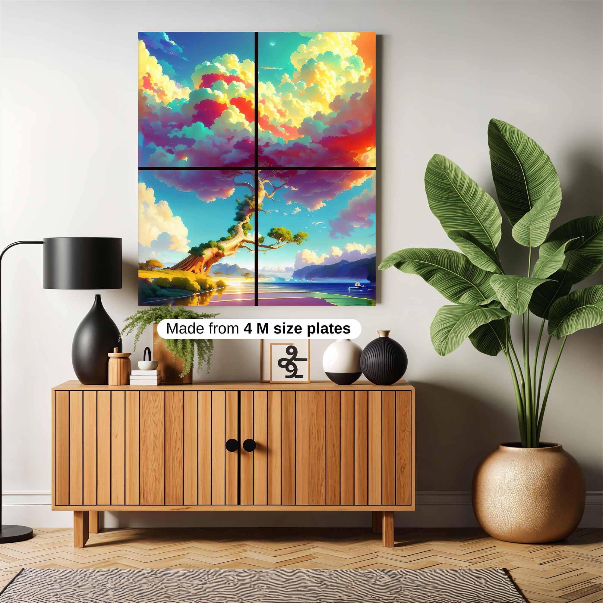 Dreamscape Serenity Safe Wall Magnetic / M