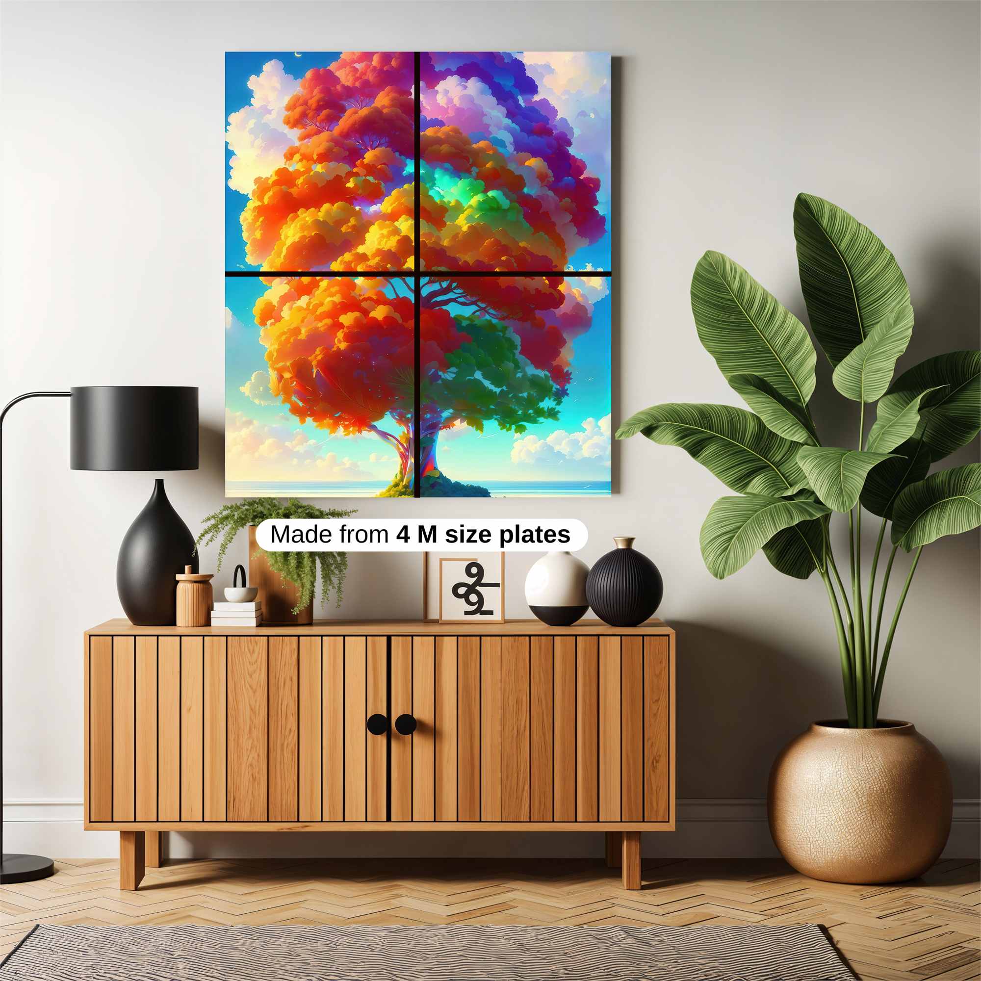 Rainbow Serenity Safe Wall Magnetic / M