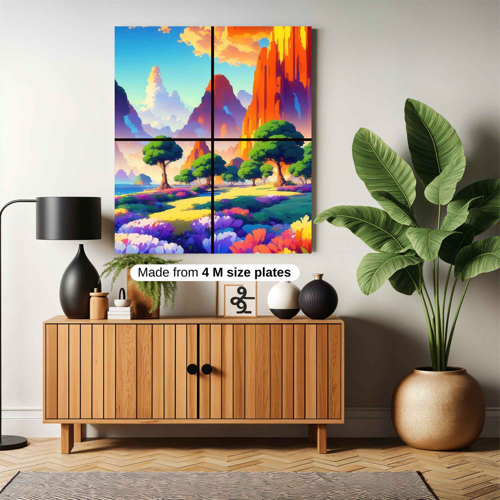 Sunset Serenity Safe Wall Magnetic / M